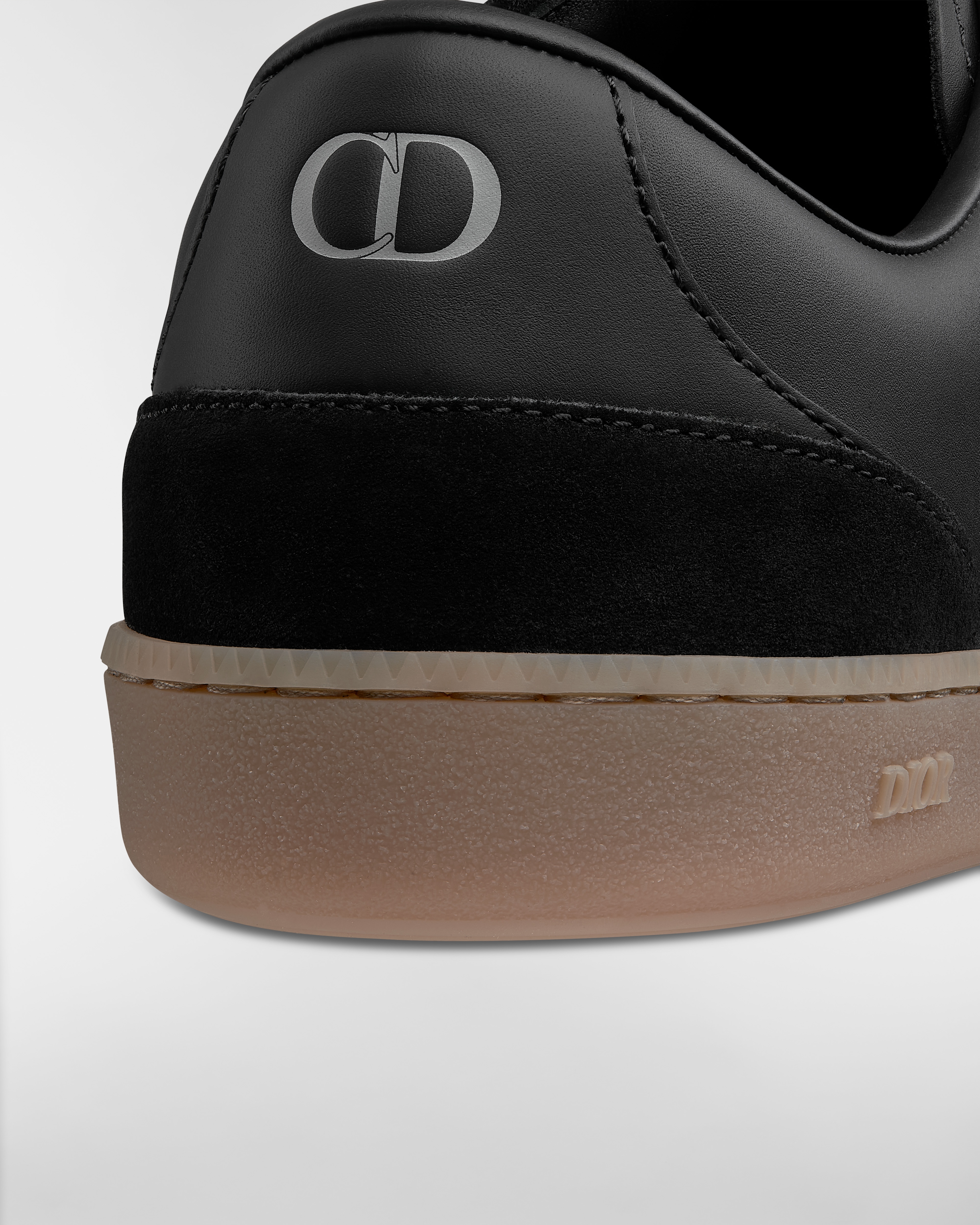 B01 Matchpoint Sneaker Black Smooth Calfskin and Black Suede E09