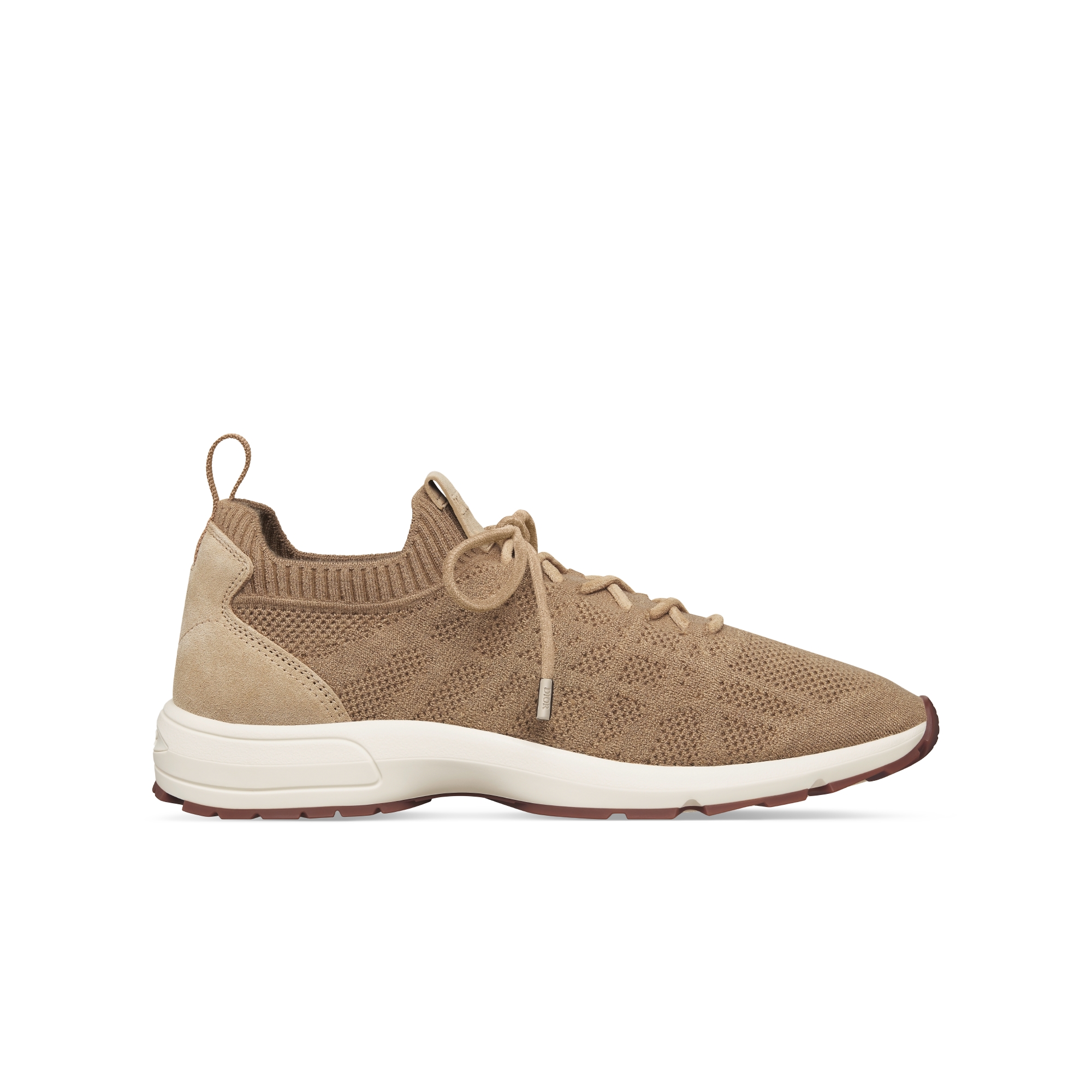B80 Lounge Sneaker Beige Cannage Cashmere, Wool and Silk Knit with Beige Suede E02 Beige Cannage Cashmere, Wool and Silk Knit with Beige Suede