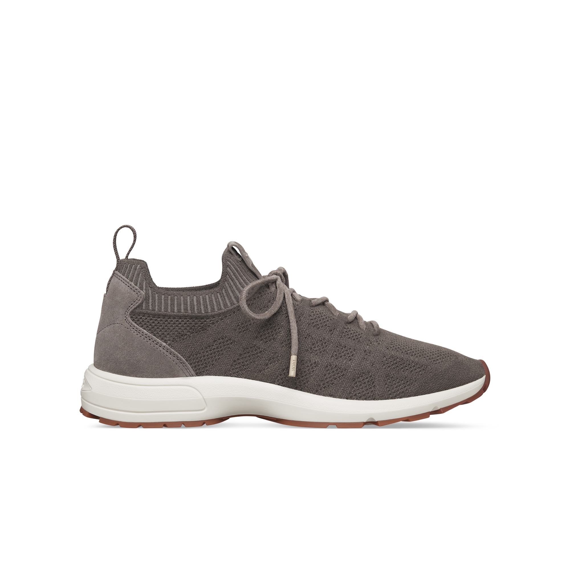 B80 Lounge Sneaker Gray Cannage Cashmere, Wool and Silk Knit with Gray Suede E02 Gray Cannage Cashmere, Wool and Silk Knit with Gray Suede
