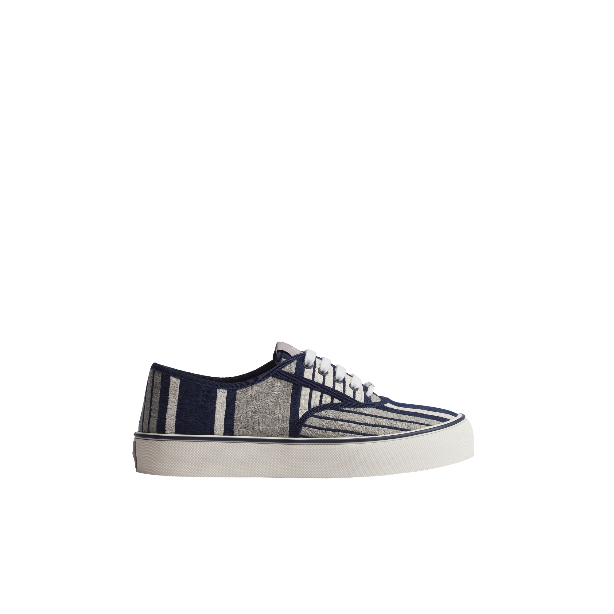 Dioriviera Dior Saltwind Sneaker Gray and Blue Dior Oblique Sun