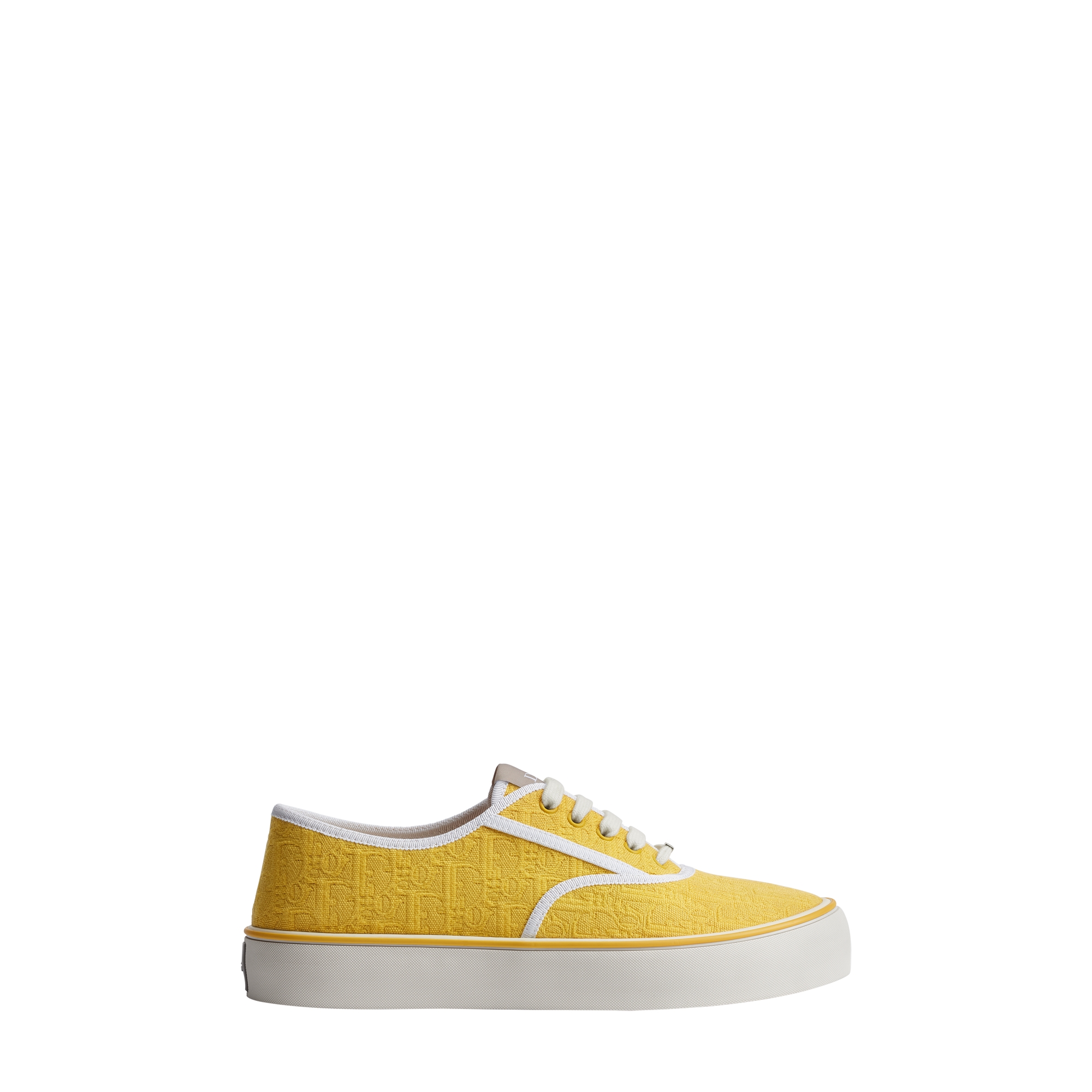 Dior Saltwind Sneaker Yellow Dior Oblique Jacquard E02