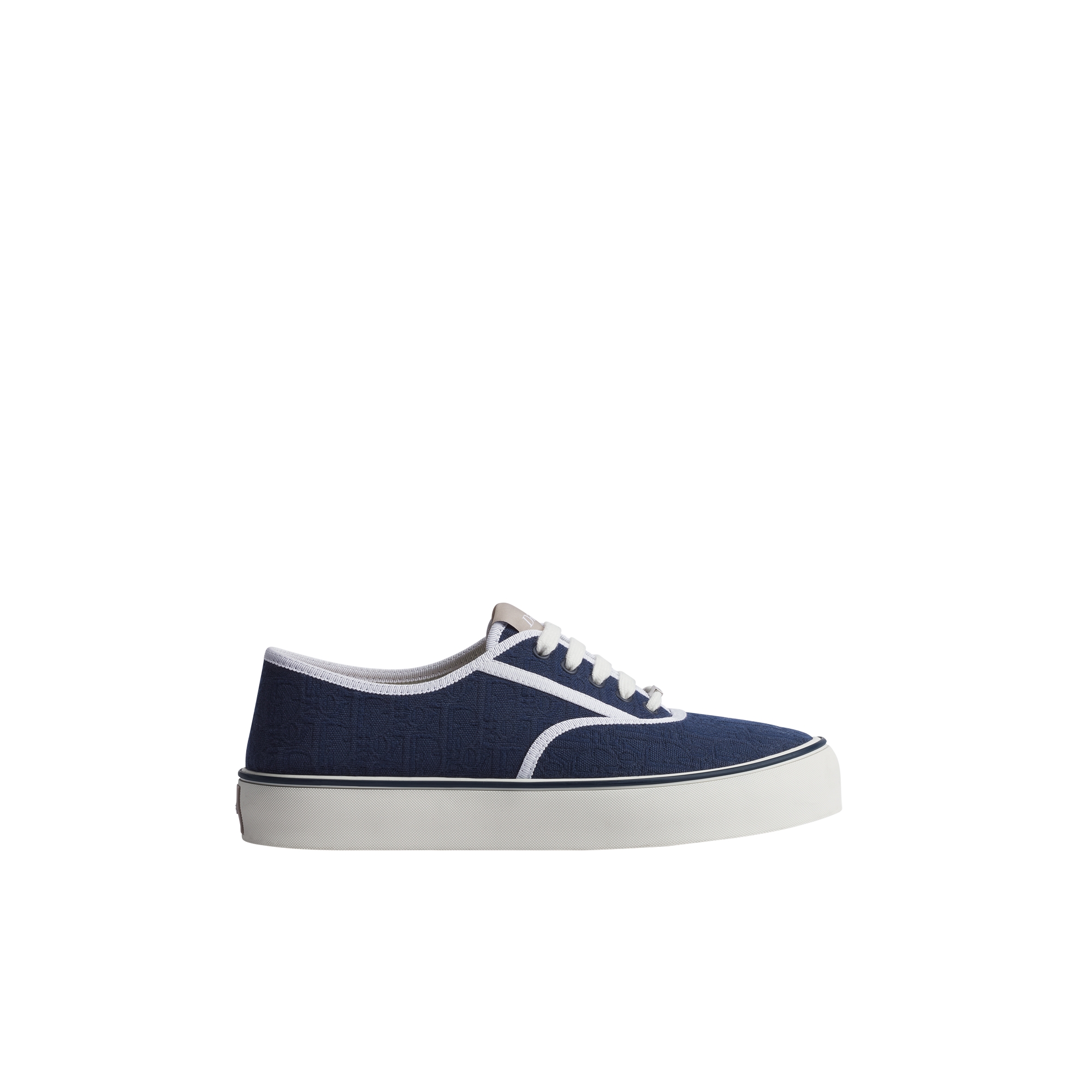 Dior Saltwind Sneaker Blue Dior Oblique Jacquard E02