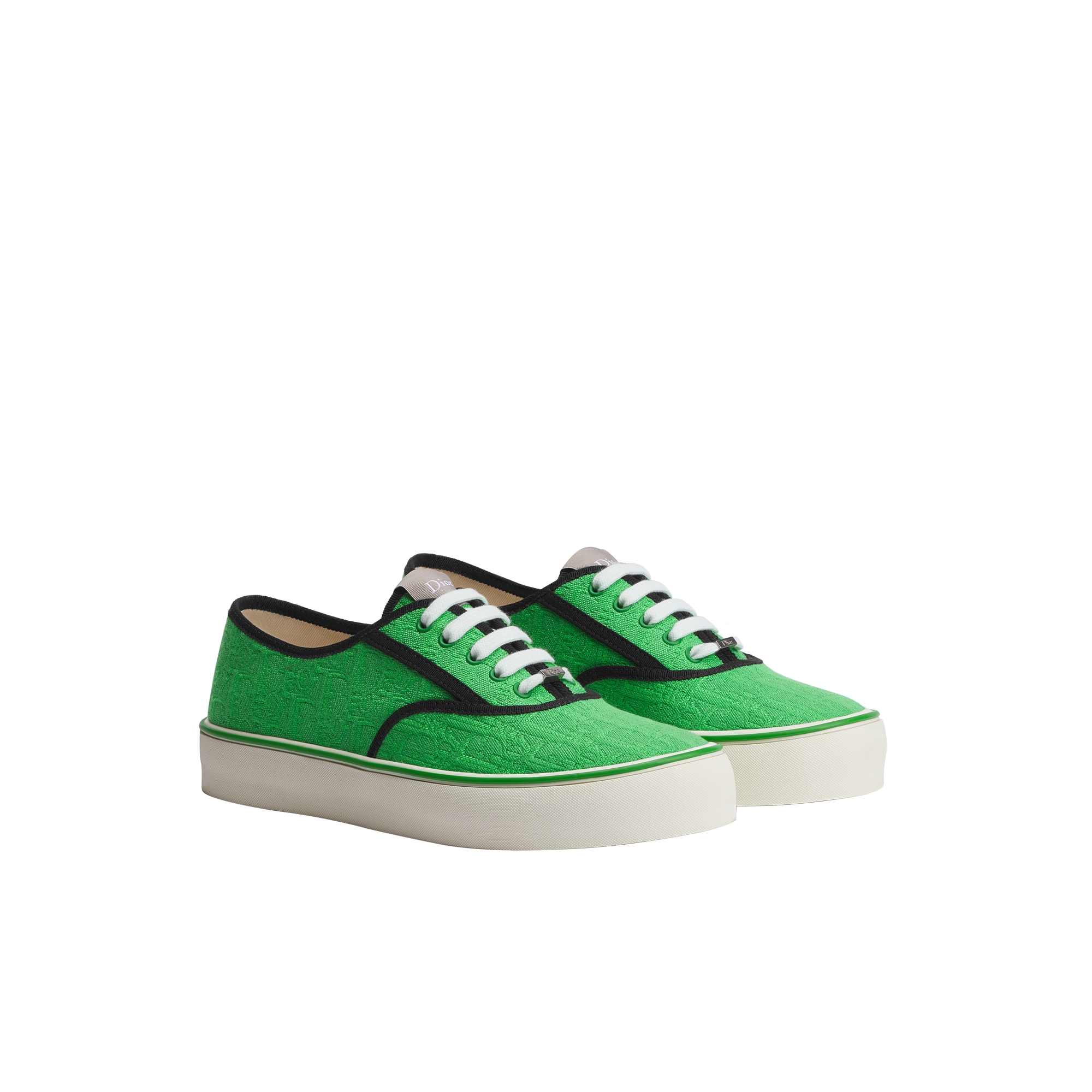 Dior Saltwind Sneaker Green Dior Oblique Jacquard E03