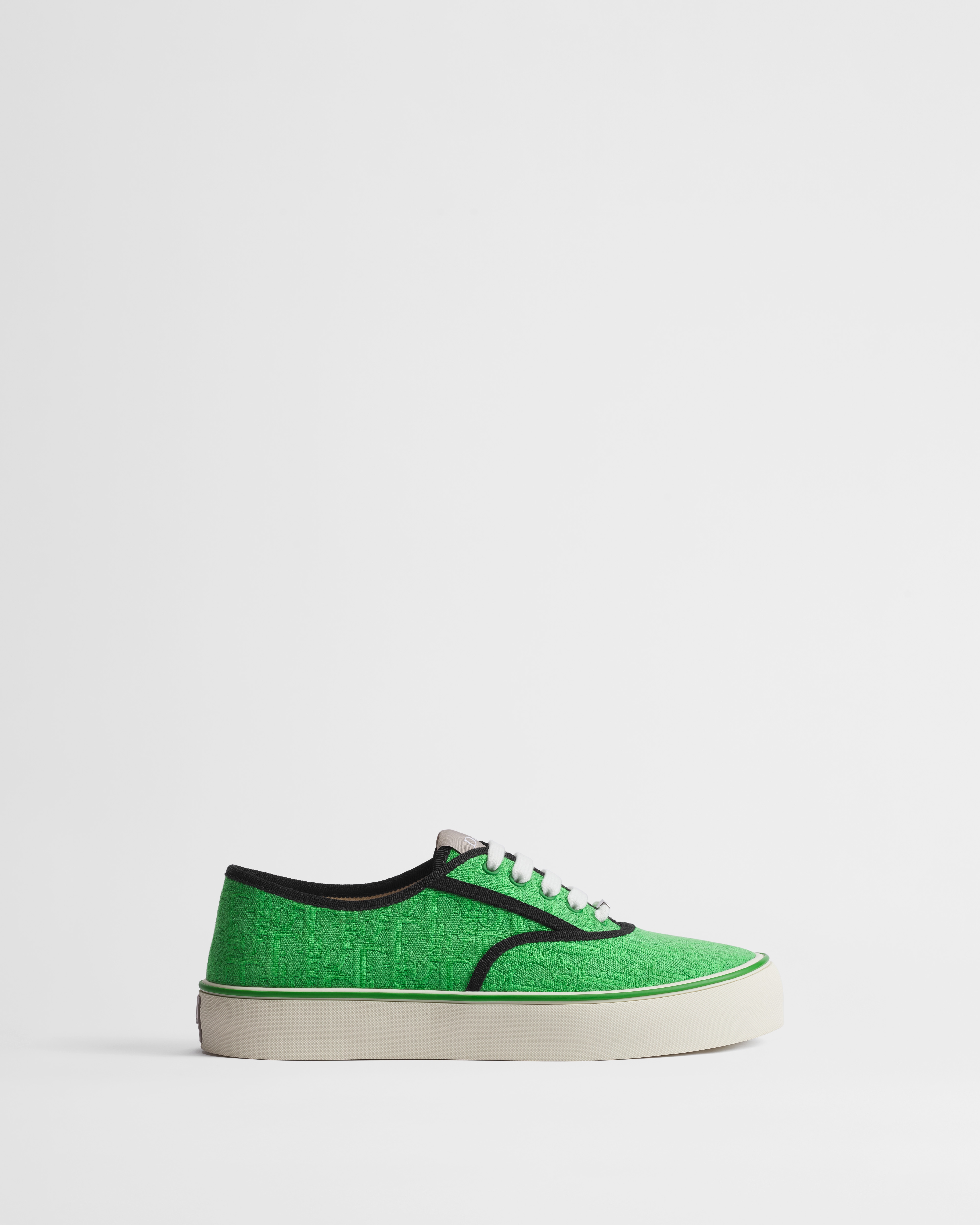 Dior Saltwind Sneaker Green Dior Oblique Jacquard E02