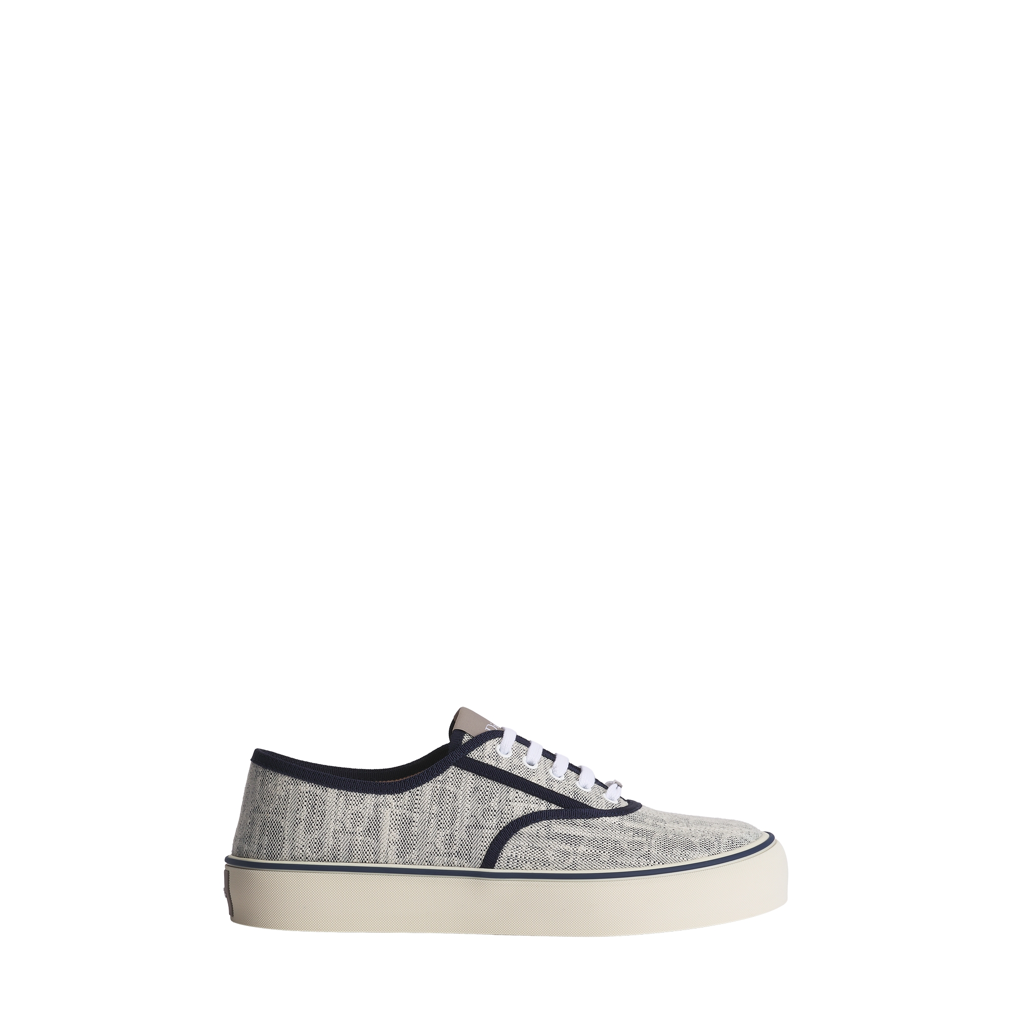 Dioriviera Dior Saltwind Sneaker Gray Dior Oblique Denim Canvas E02