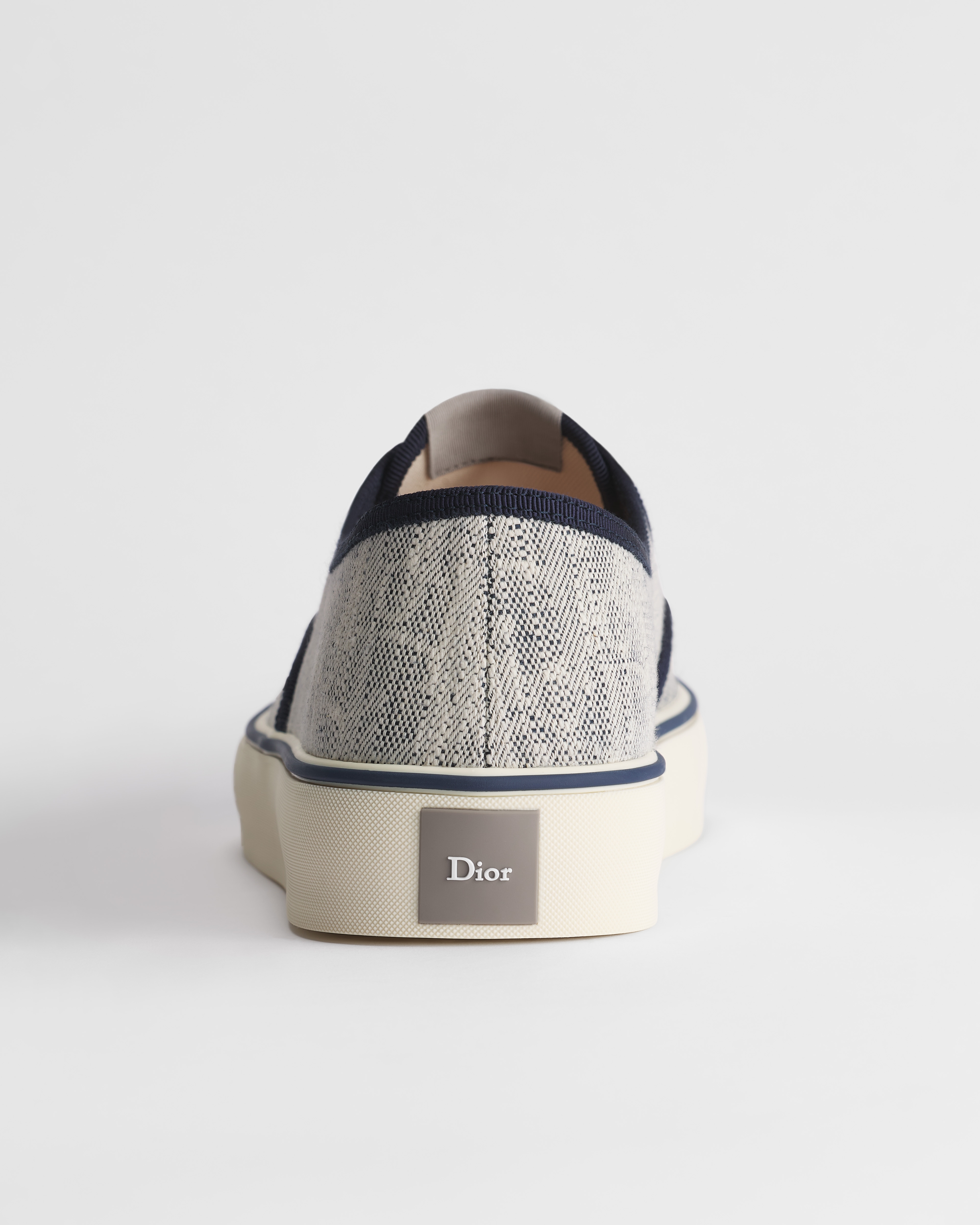Dioriviera Dior Saltwind Sneaker Gray Dior Oblique Denim Canvas