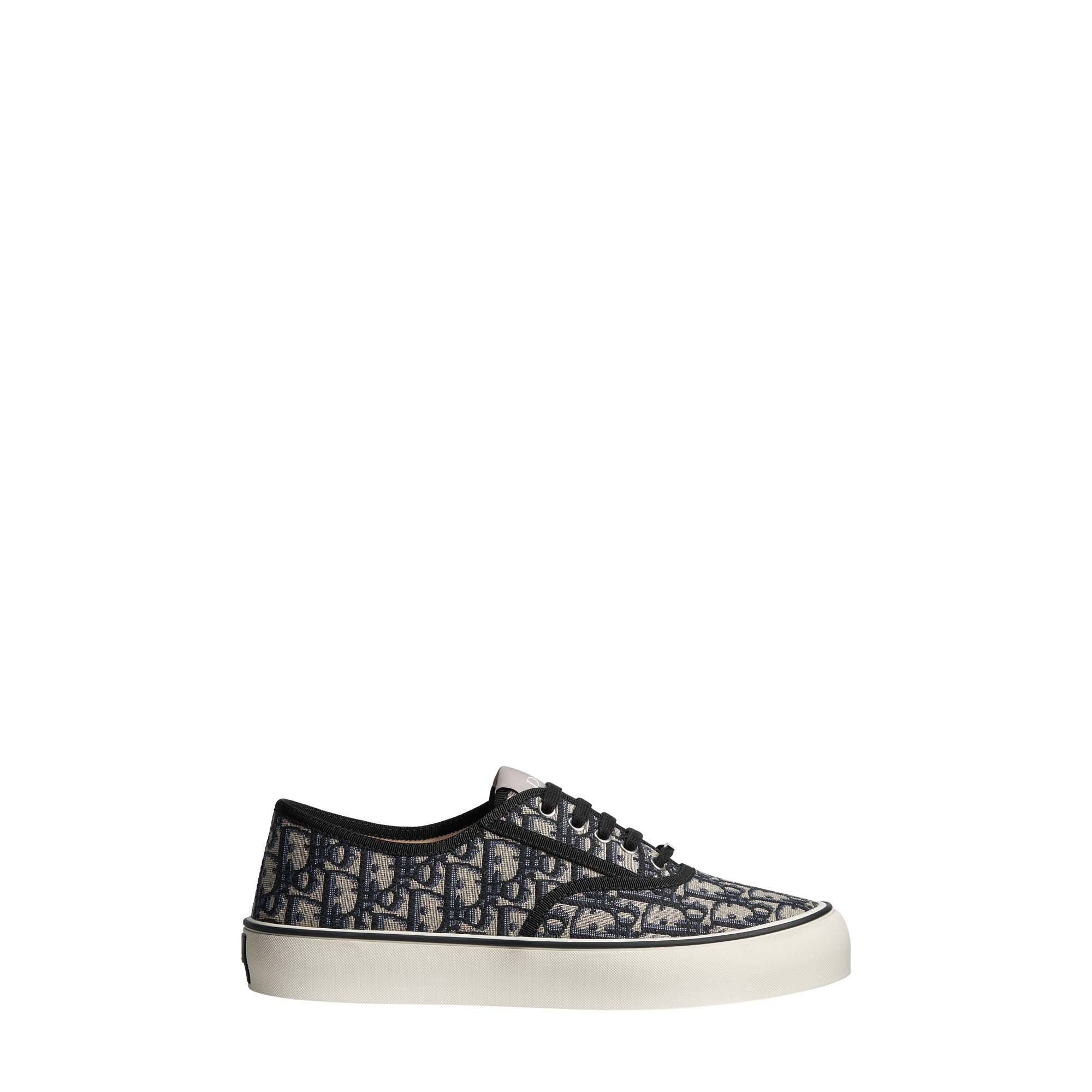 Dior Saltwind Sneaker Beige and Black Dior Oblique Jacquard E02