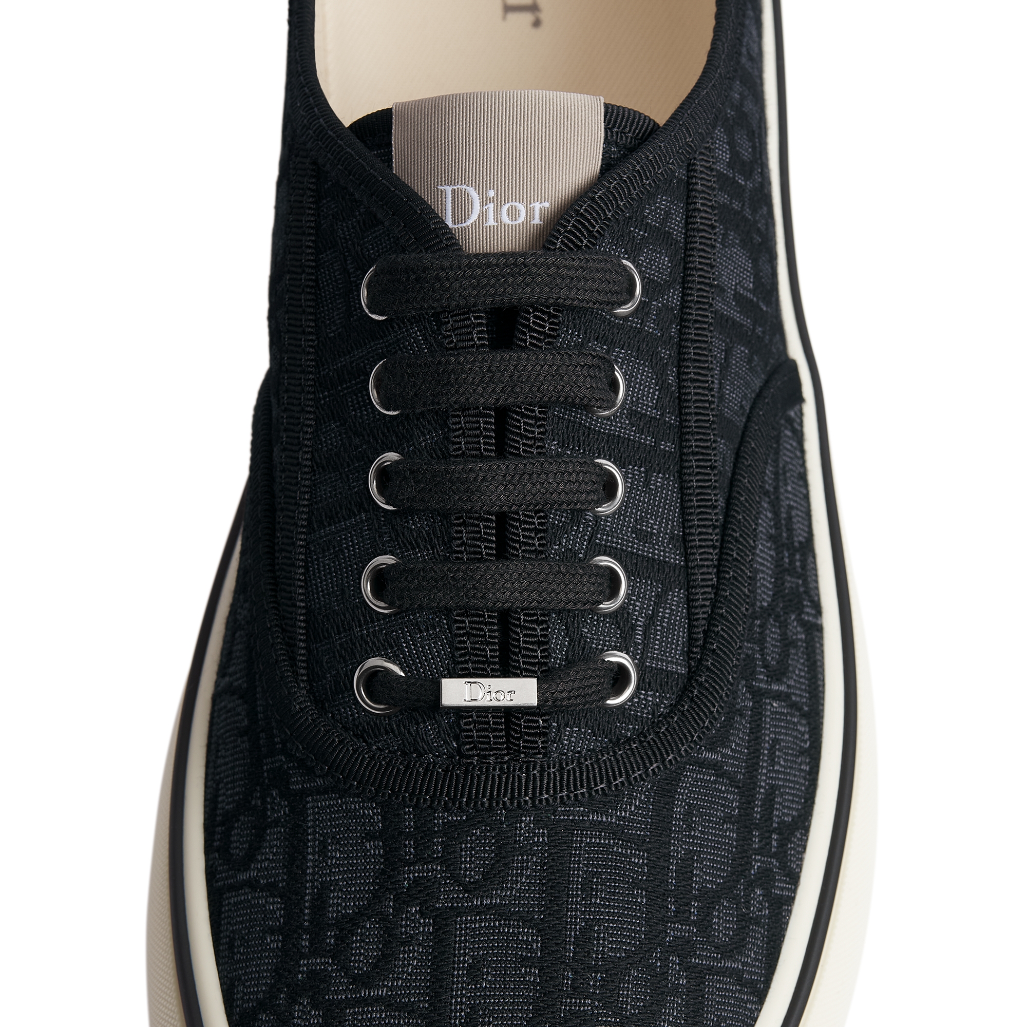 Dior Saltwind Sneaker Black Dior Oblique Jacquard E09