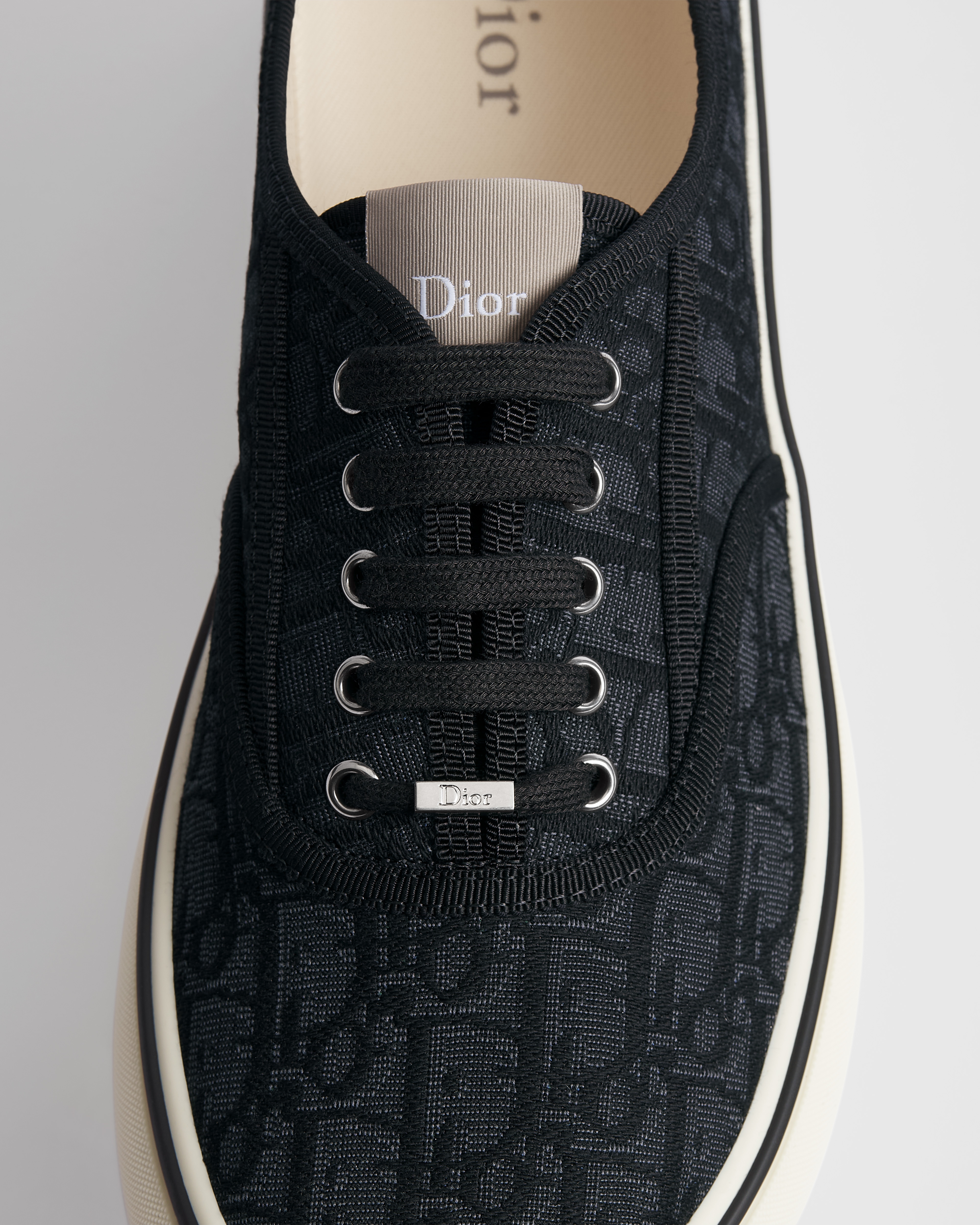 Dior Saltwind-sneaker Zwarte Dior Oblique-jacquard E09