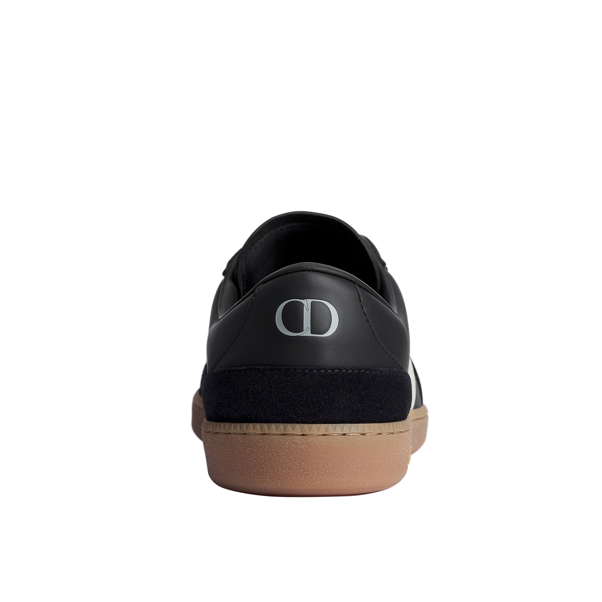 B01 Matchpoint Sneaker Black and White Smooth Calfskin with Black Suede E08