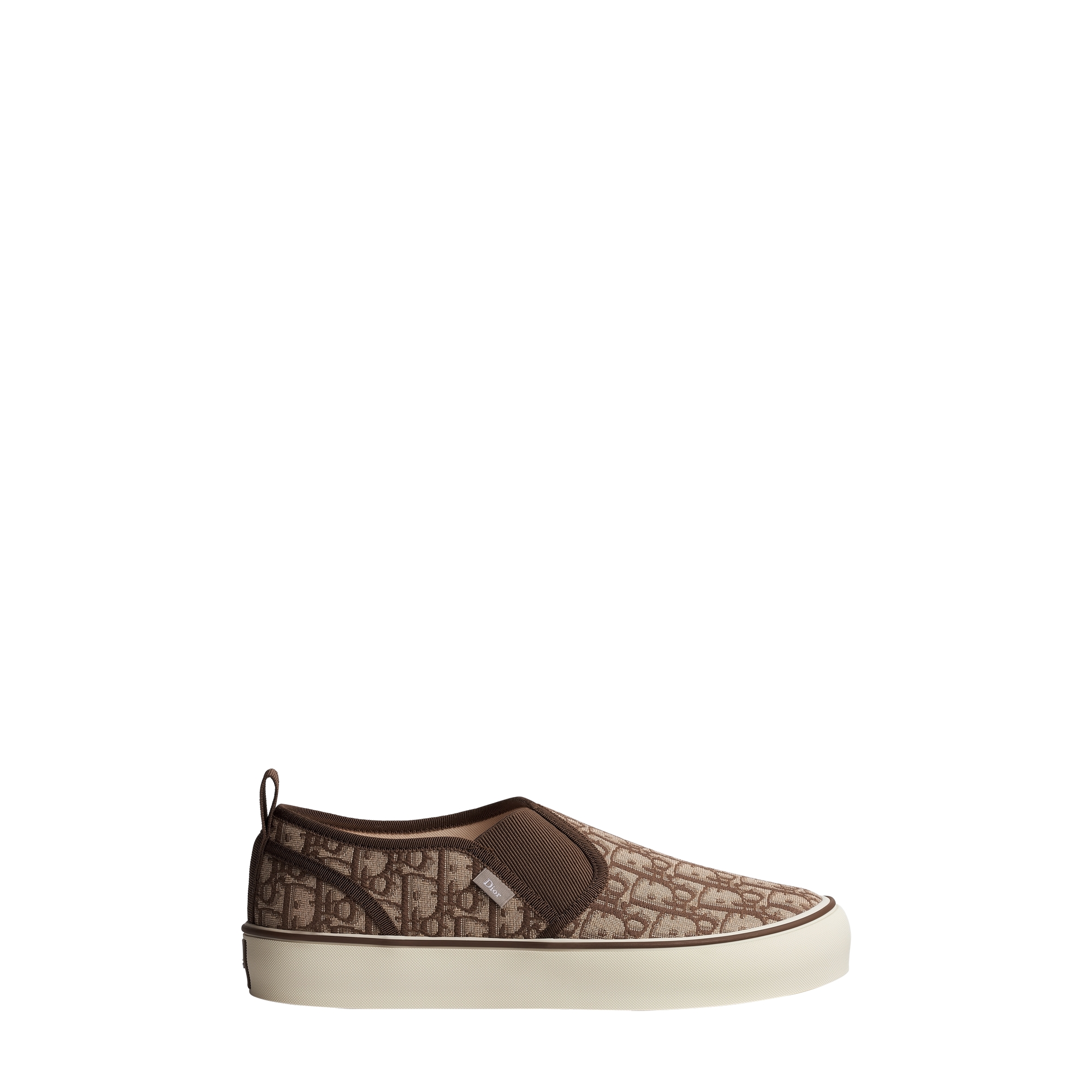 Dior Saltwind Slip-On Sneaker Brown Dior Oblique Jacquard E02