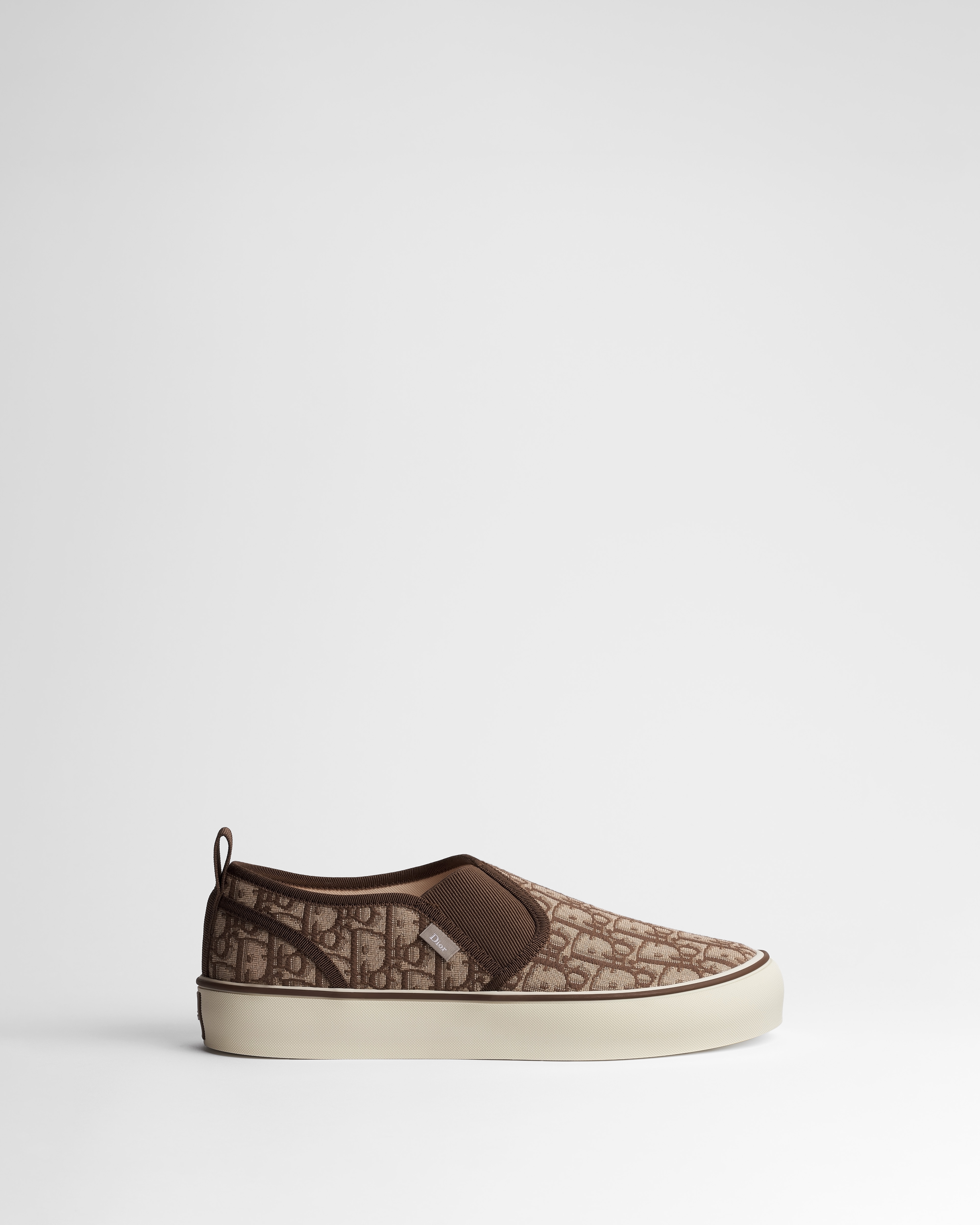 Dior Saltwind Slip-On Sneaker Brown Dior Oblique Jacquard E02