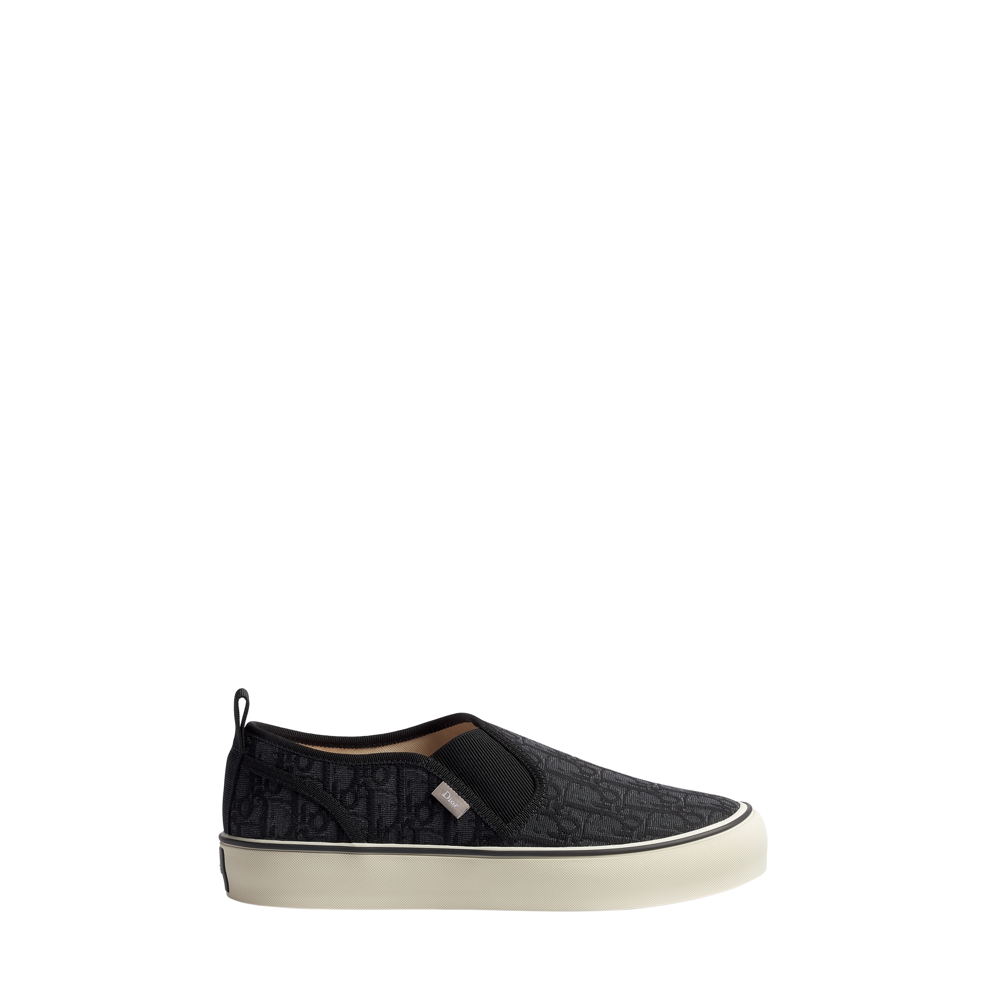 Dior Saltwind Slip-On Sneaker Black Dior Oblique Jacquard E02