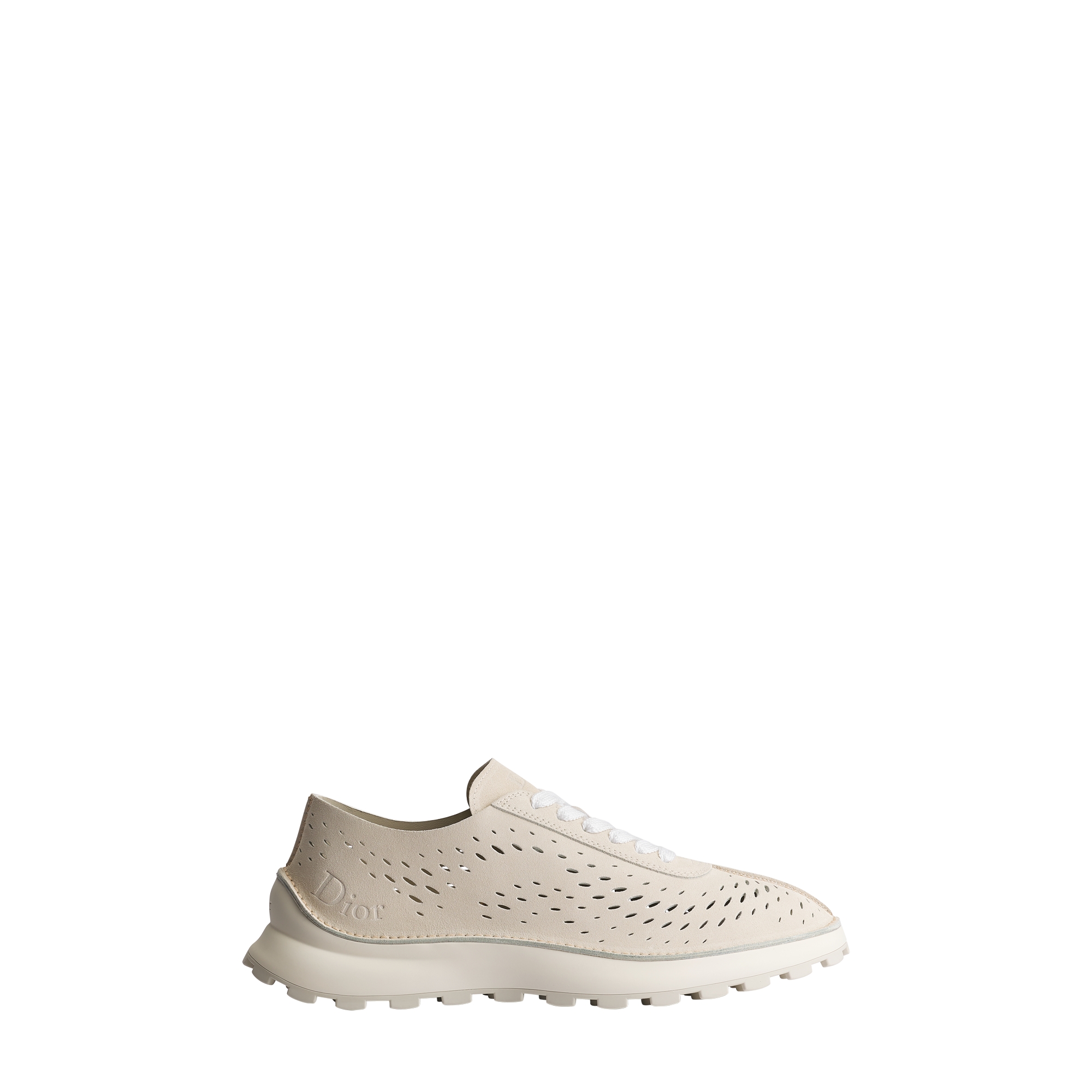 Dior Squash Sneaker Cream Suede Calfskin E02