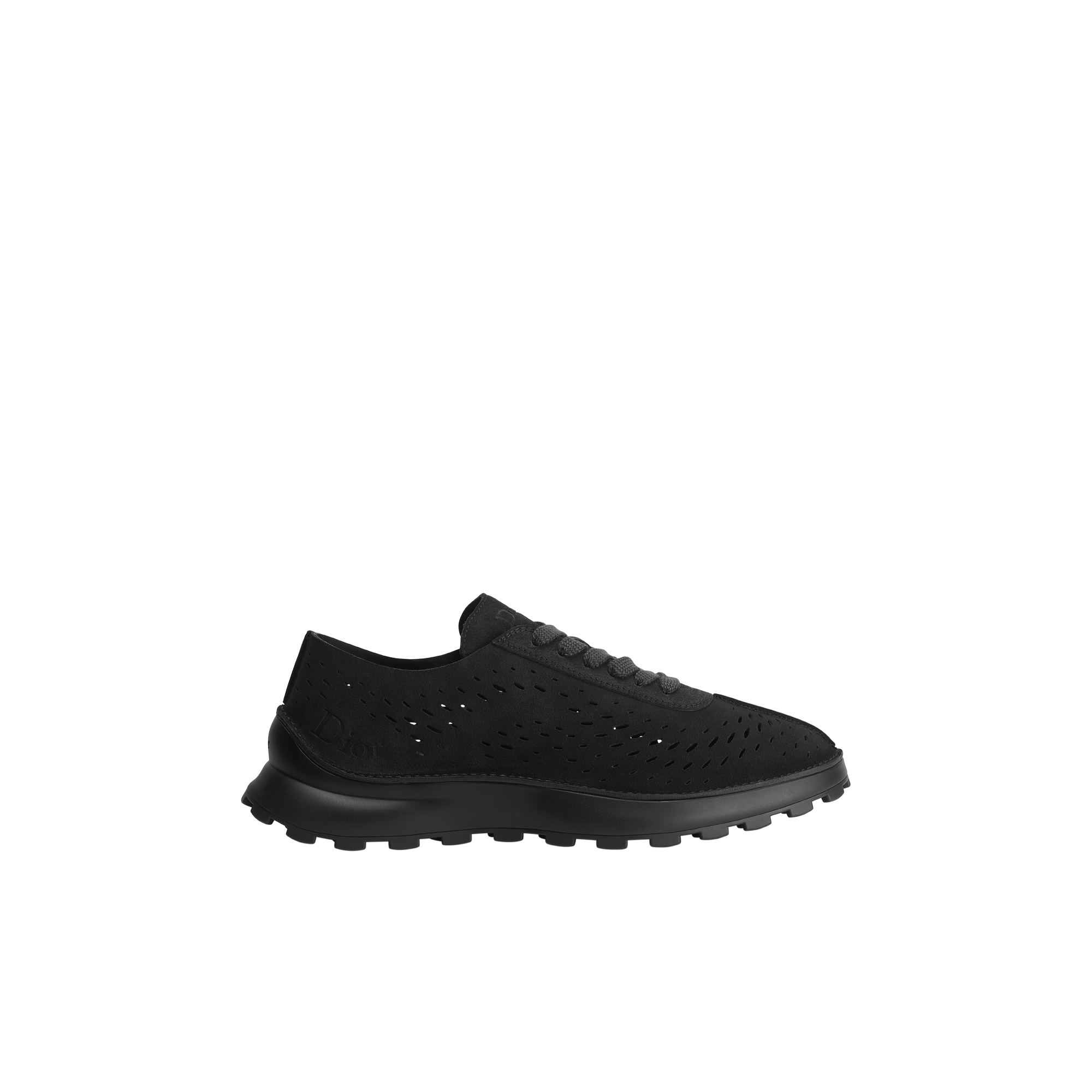  Black Suede Calfskin