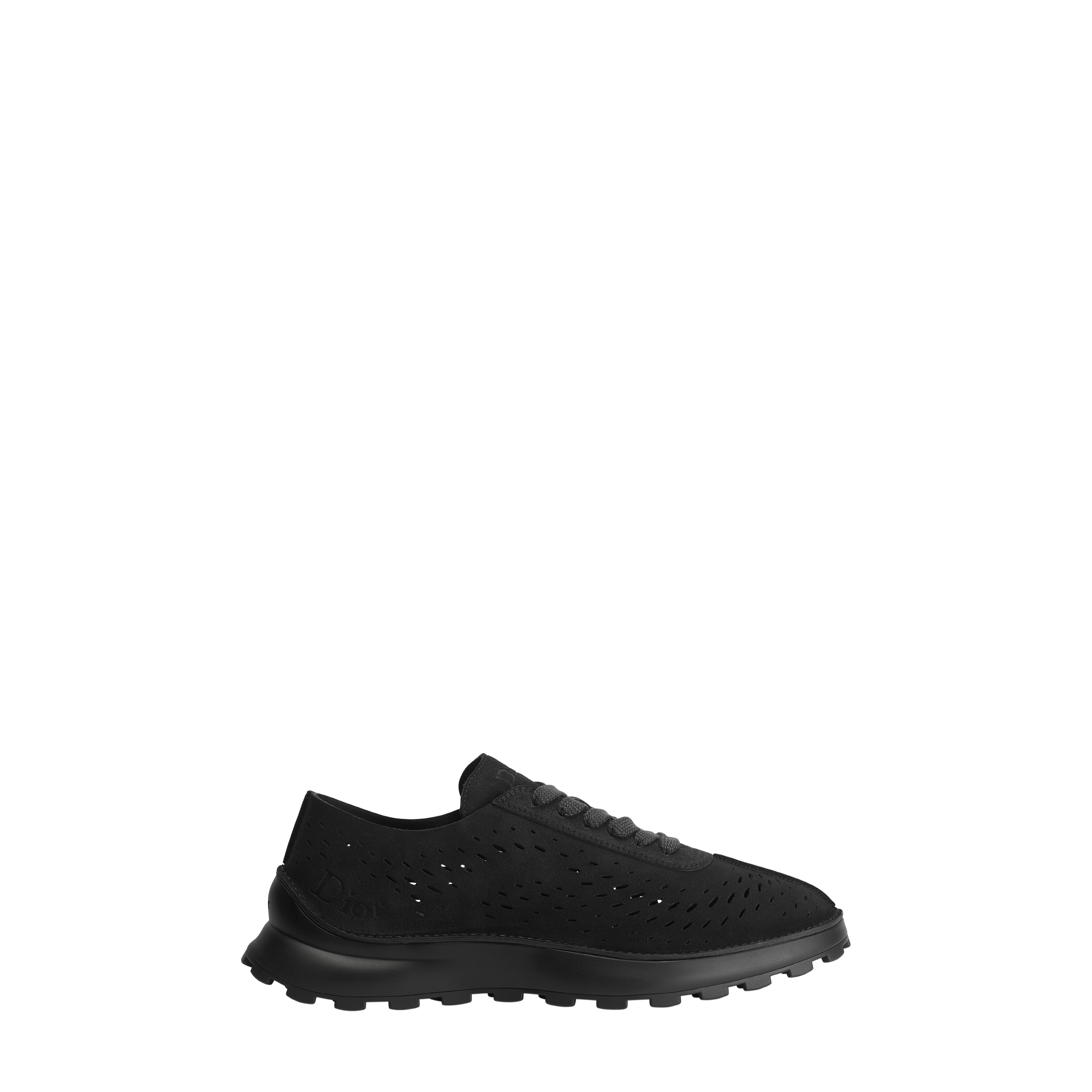 Dior Squash Sneaker Black Suede Calfskin E02