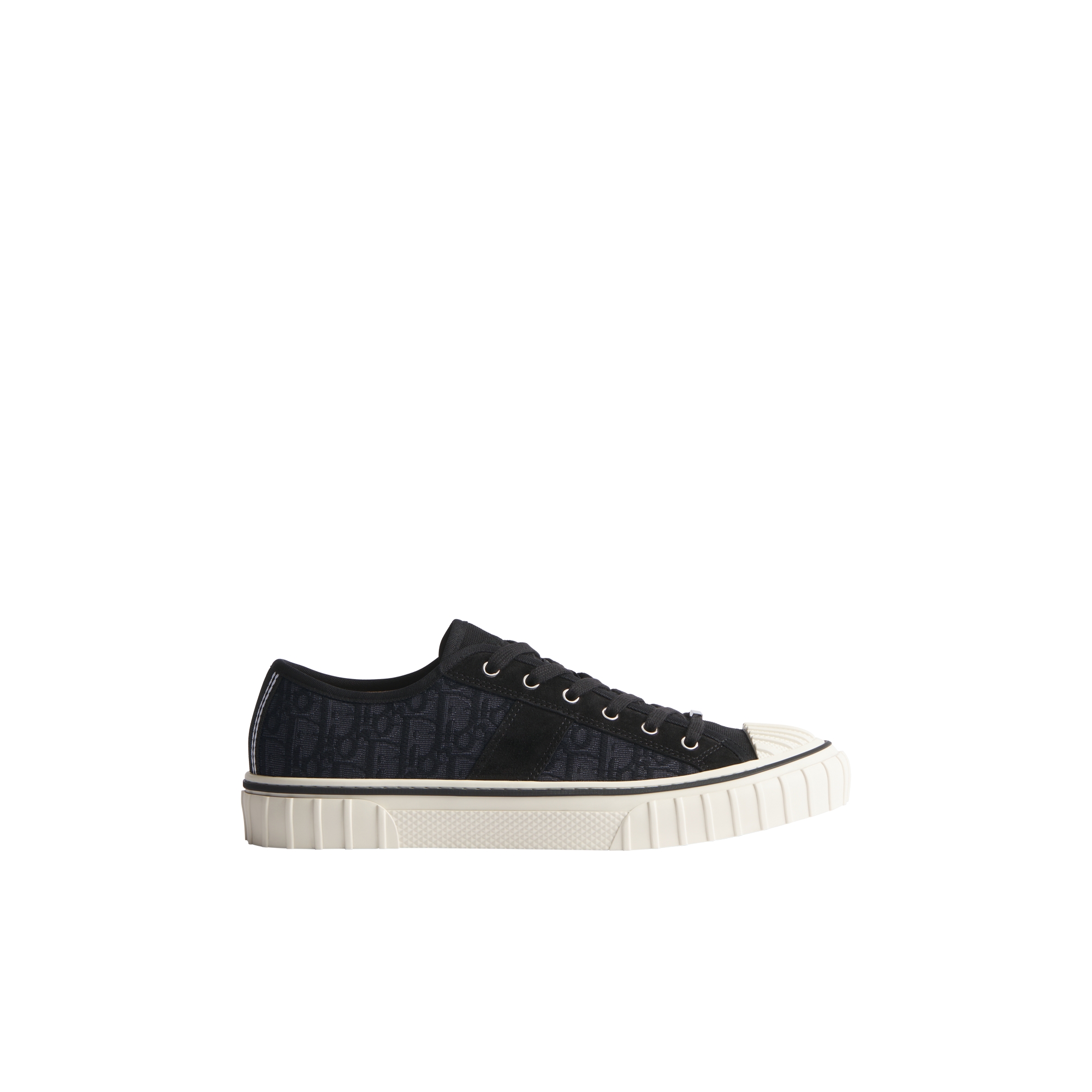  Black Dior Oblique Jacquard and Black Suede Calfskin