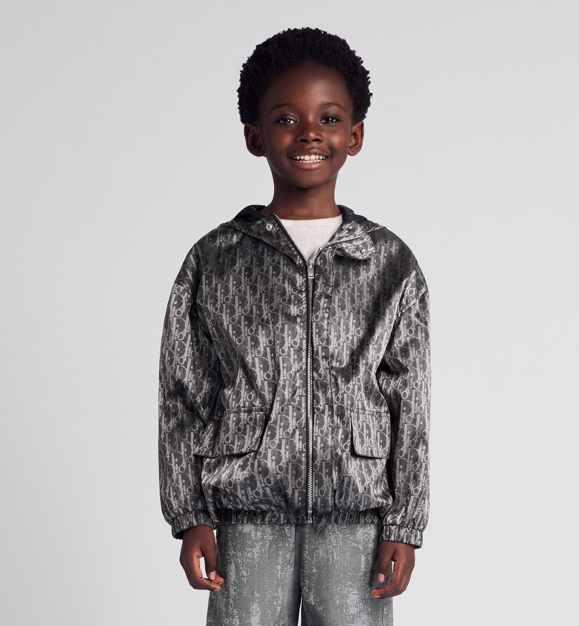 Kids' Hooded Windbreaker