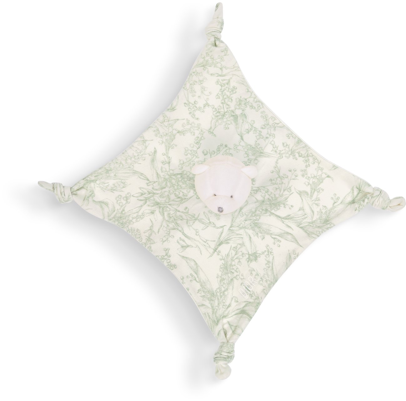 Set Regalo Neonata Tema Elefante - Scatola Ricordo Con Sonaglio E Coperta | Baby Shower E Nascita