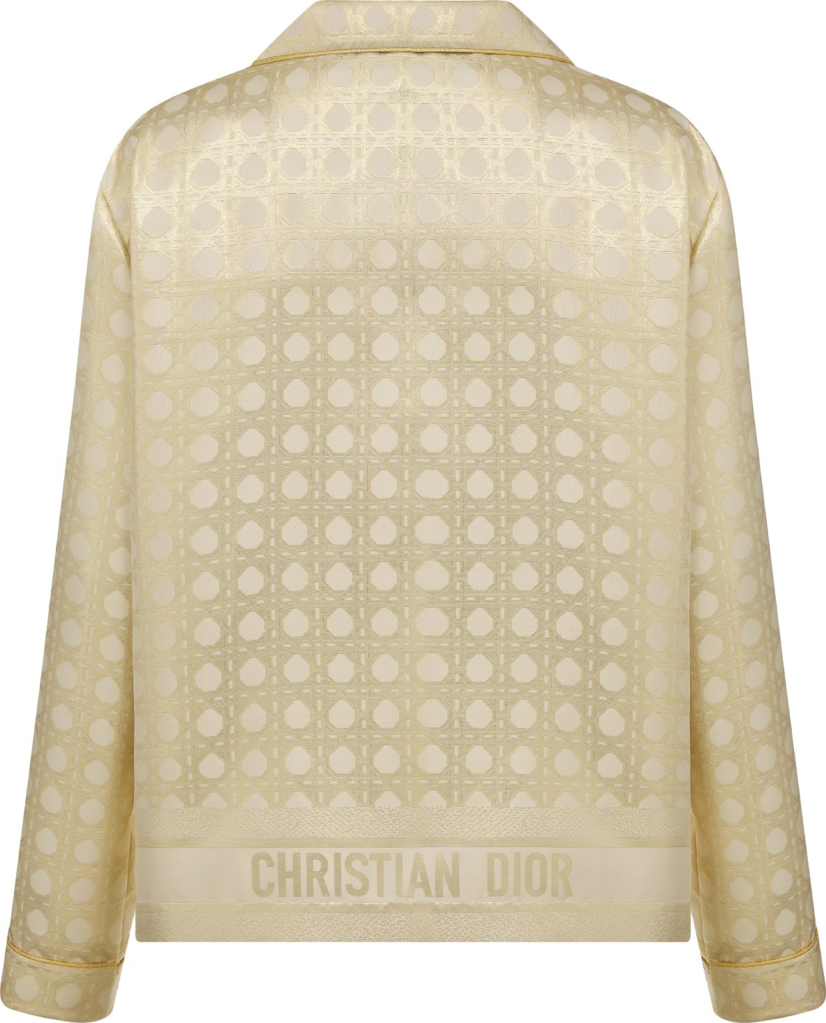 Dior Or Macrocannage Shirt Back view