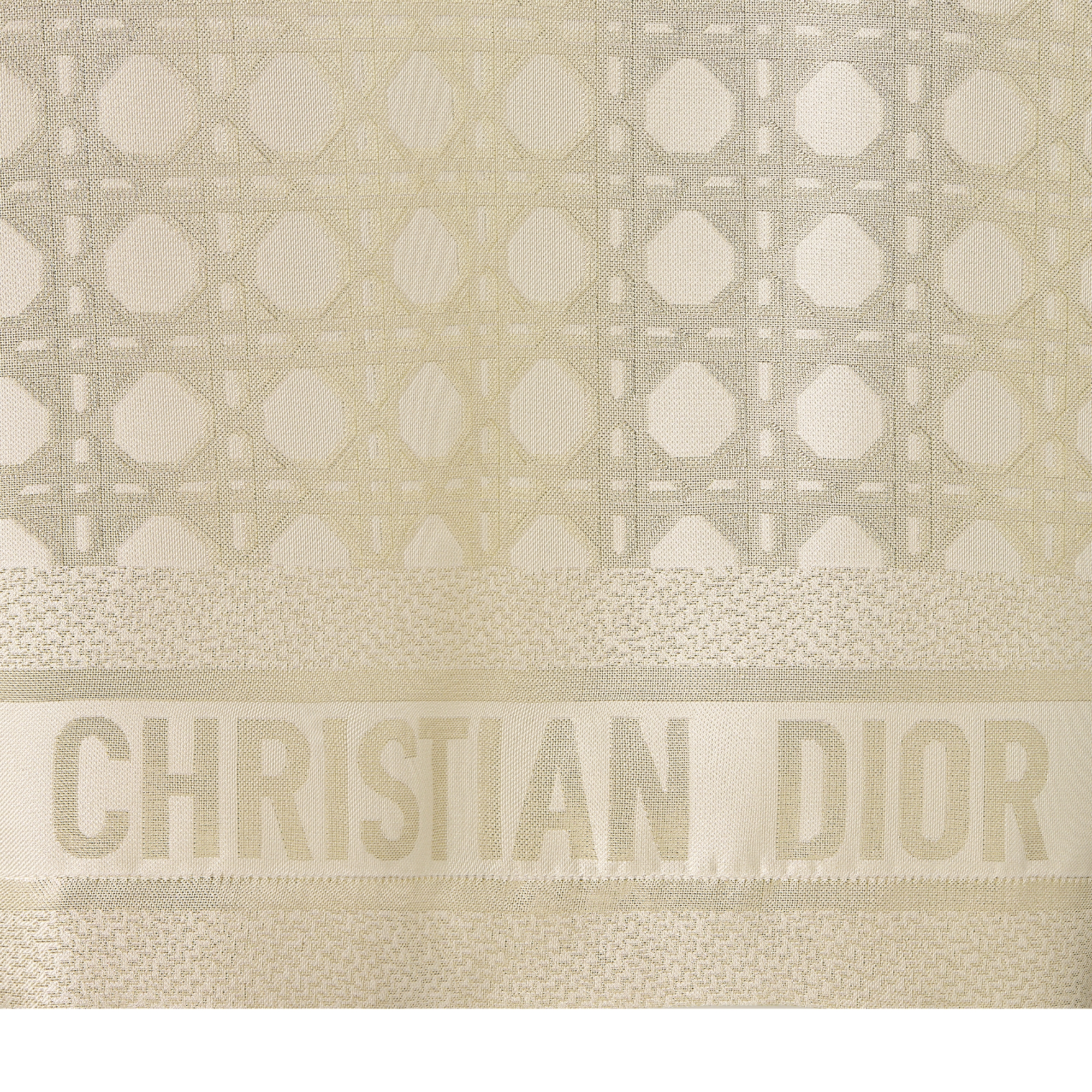 Dior Or Macrocannage Shirt Silk Twill with Gold-Tone Macrocannage Motif E10