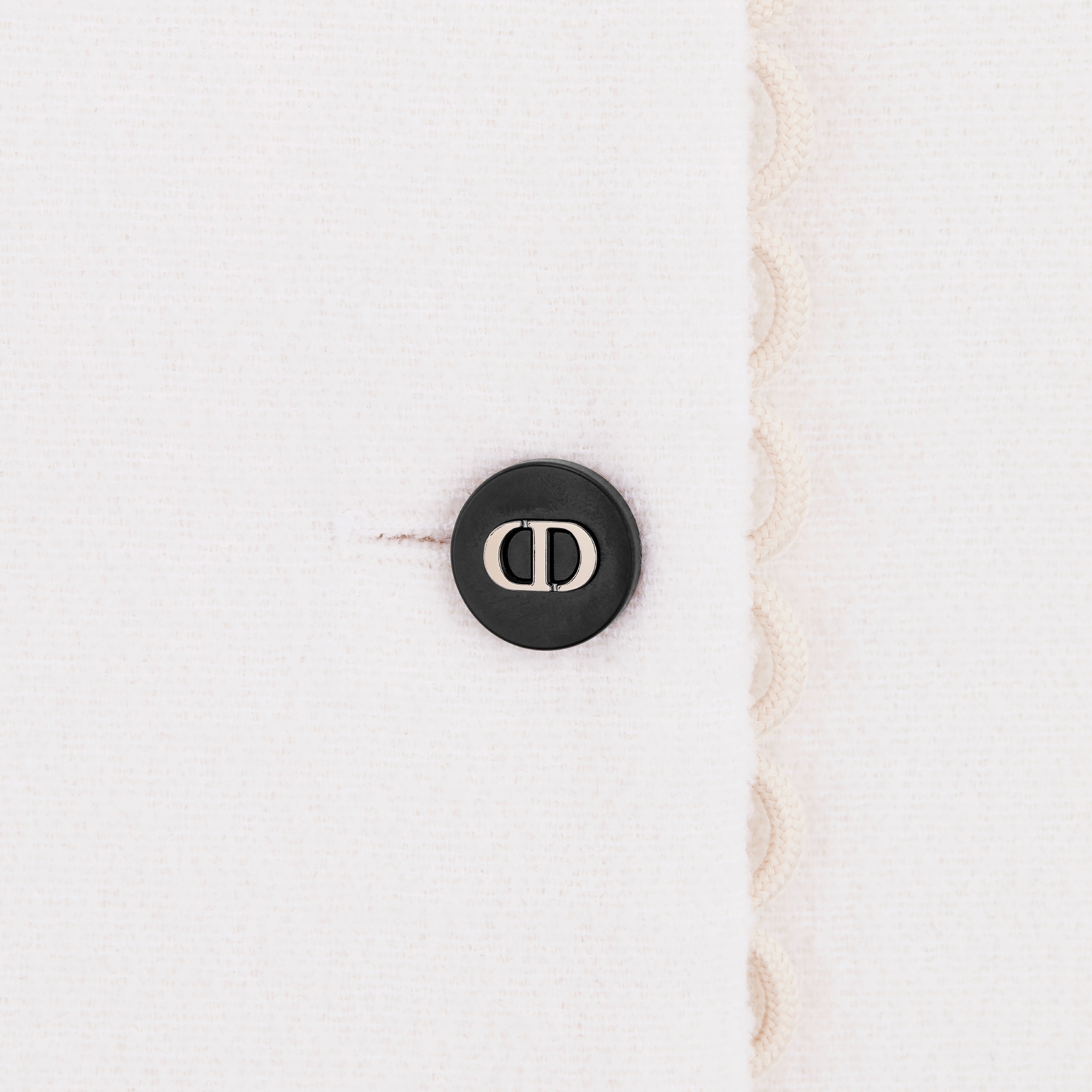 Chaqueta corta Buclé reversible de lana virgen crudo E09