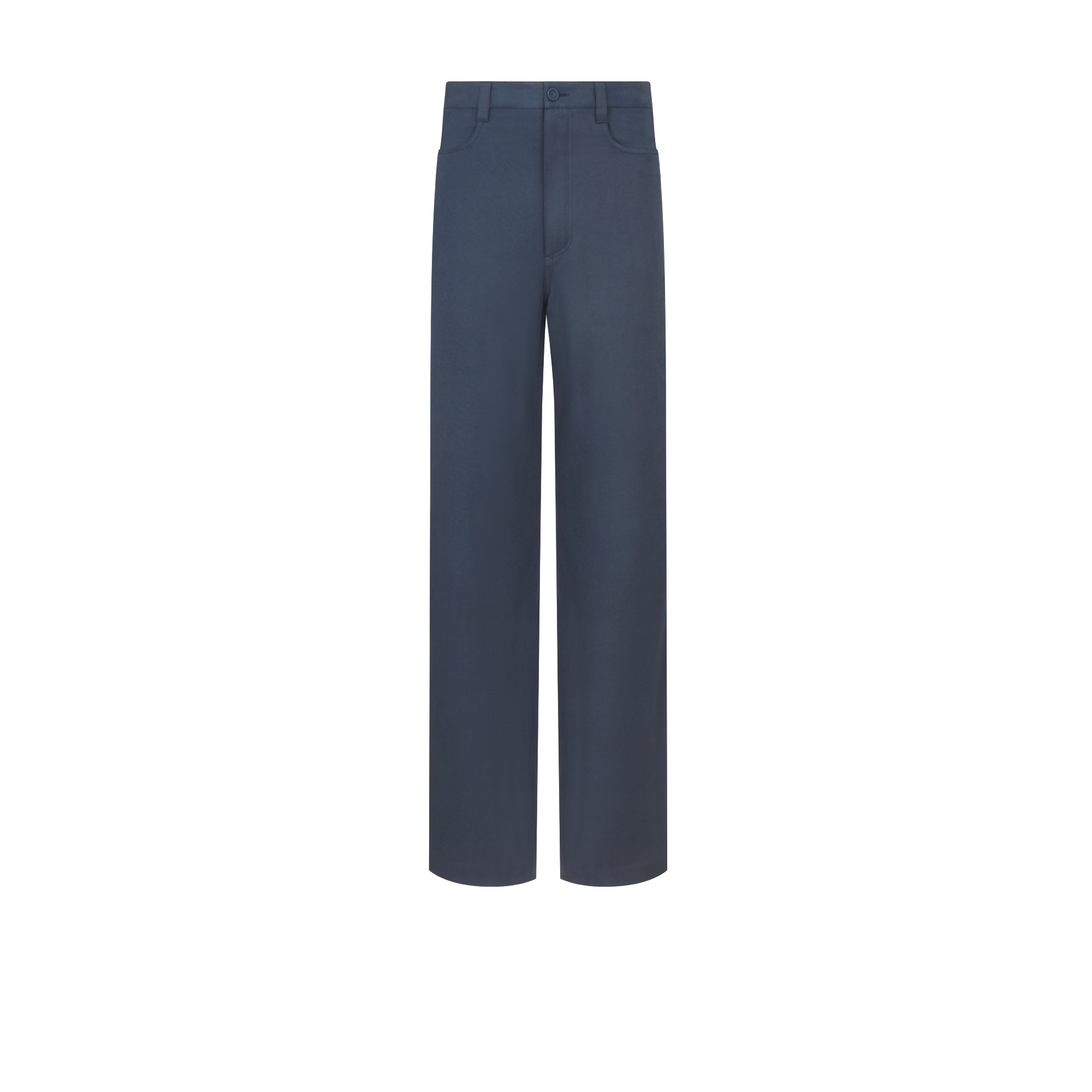 Dior Icons Chinos Blue Cotton and Cashmere | DIOR