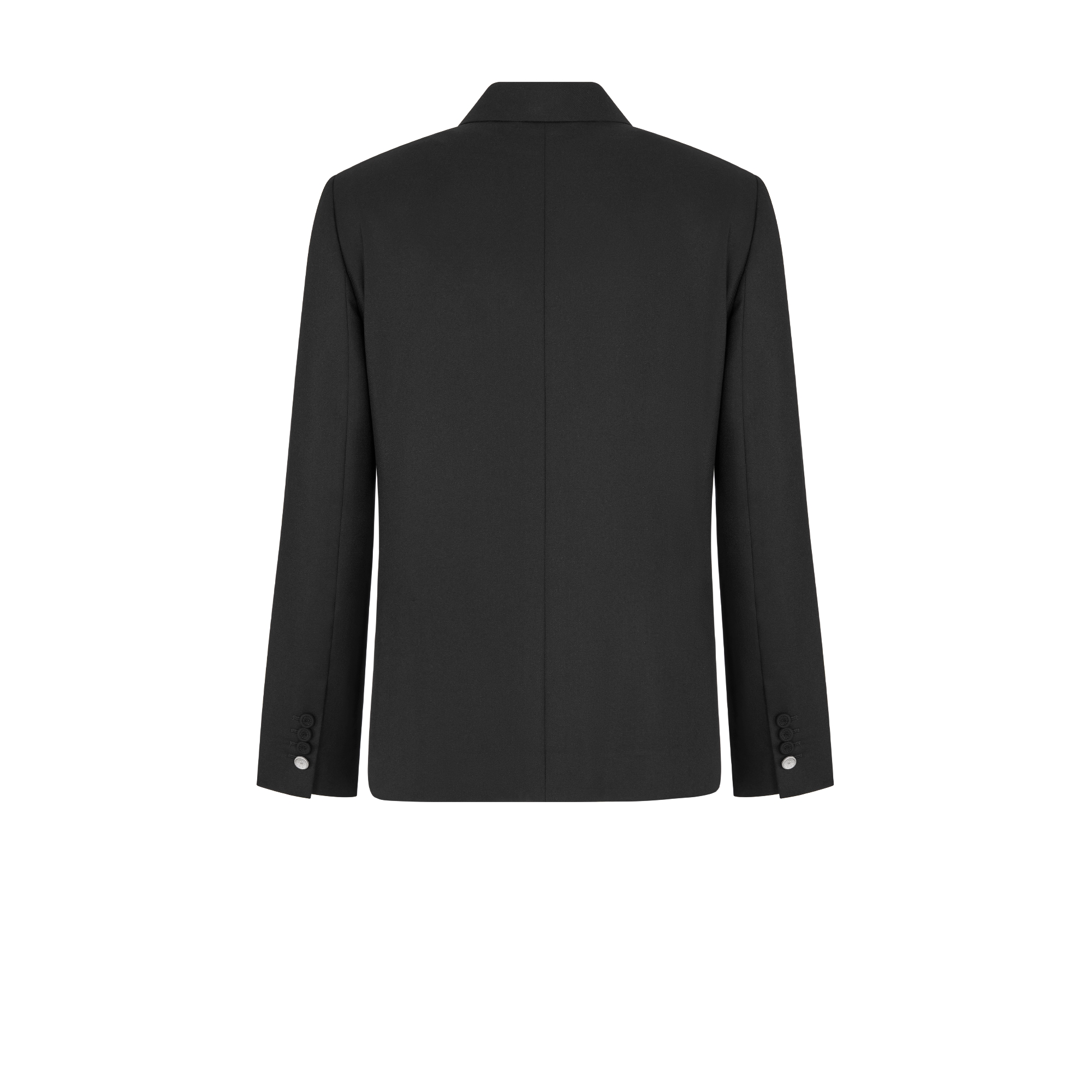 Dior Icons Jacket Black Cashmere Flannel E08