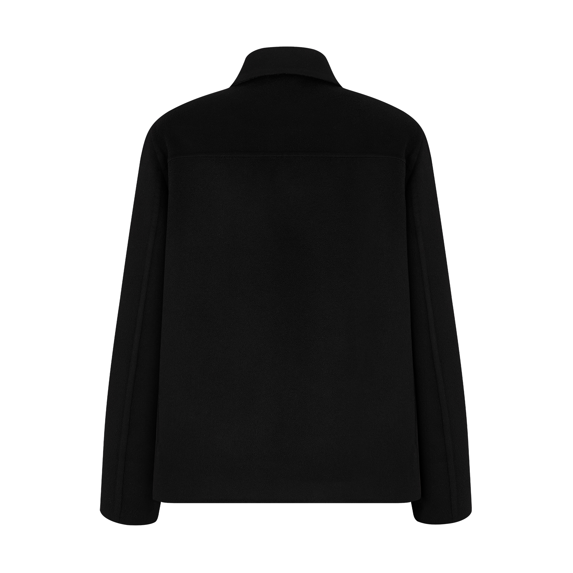 Dior Icons Workwear Jacket Black Double-Sided Virgin Wool and Cashmere E08
