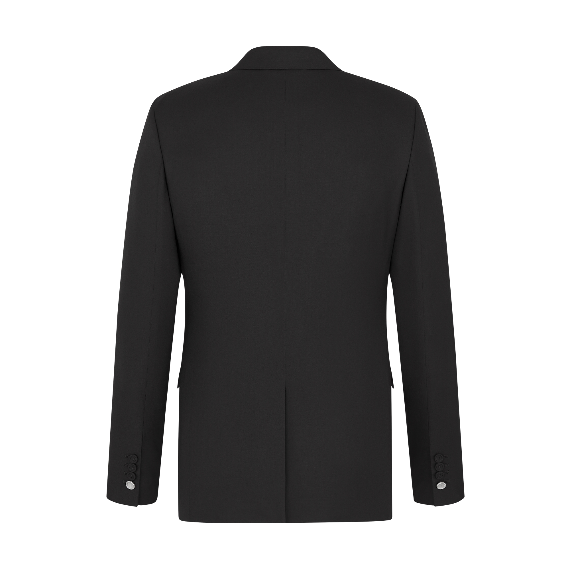 Dior Icons Jacket Black Cashmere and Wool Twill E08
