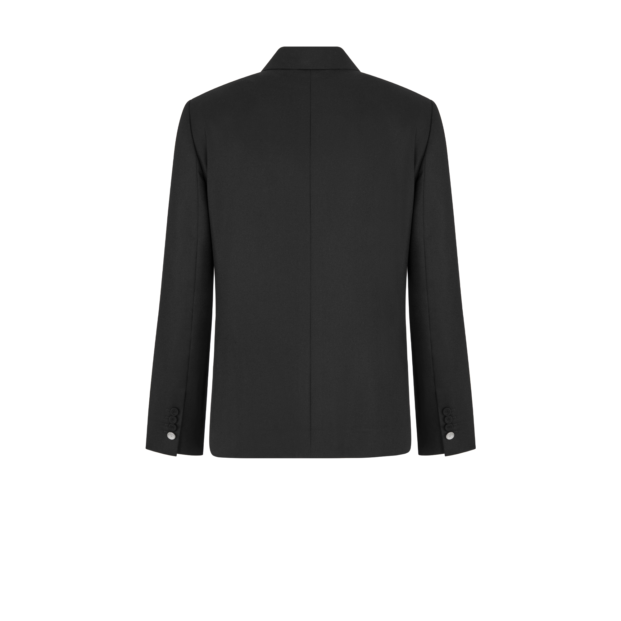 แจ็กเก็ต Dior Icons ผ้าสักหลาดแคชเมียร์สีดำ E08