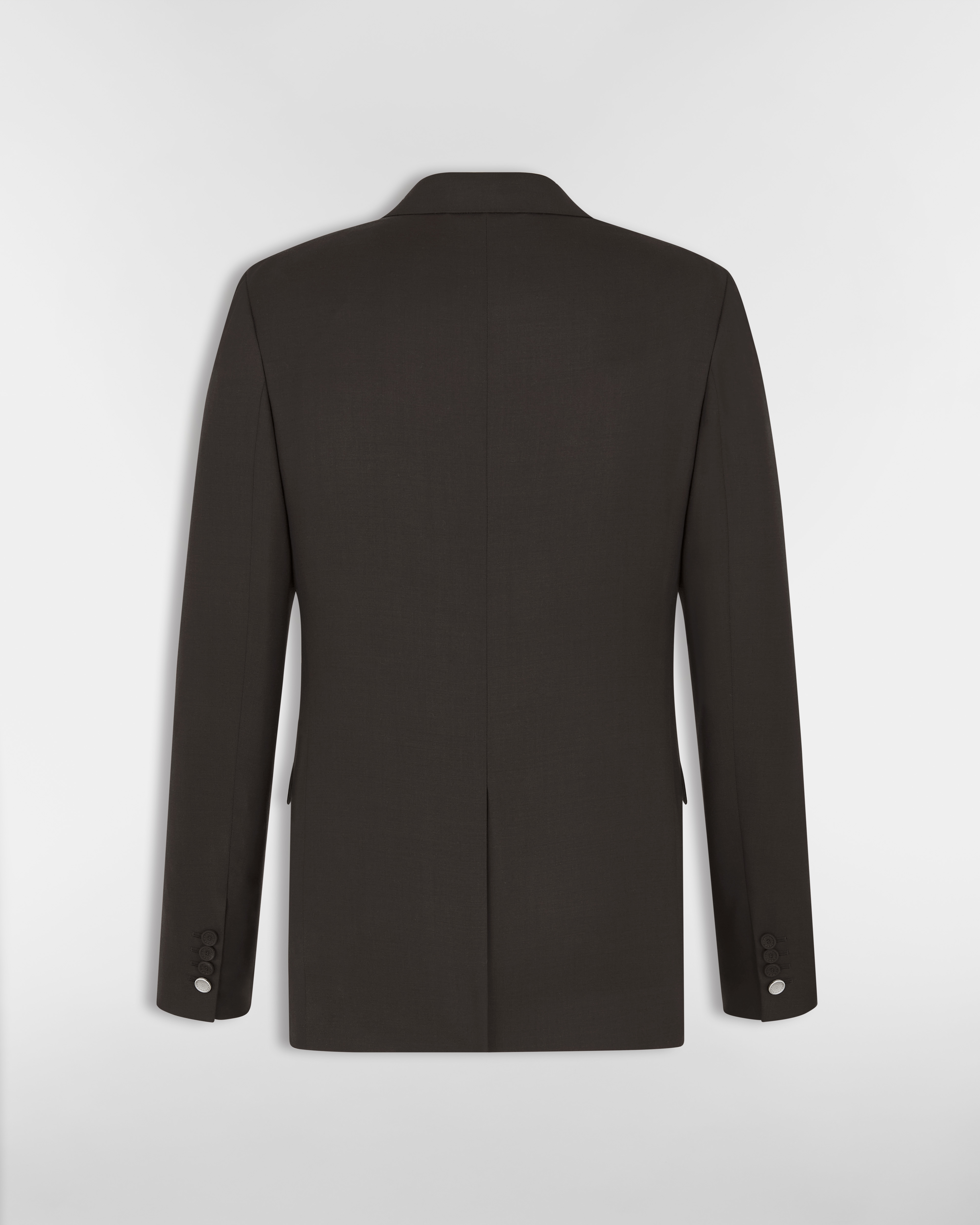 Dior Icons Jacket Brown Cashmere and Wool Twill E08