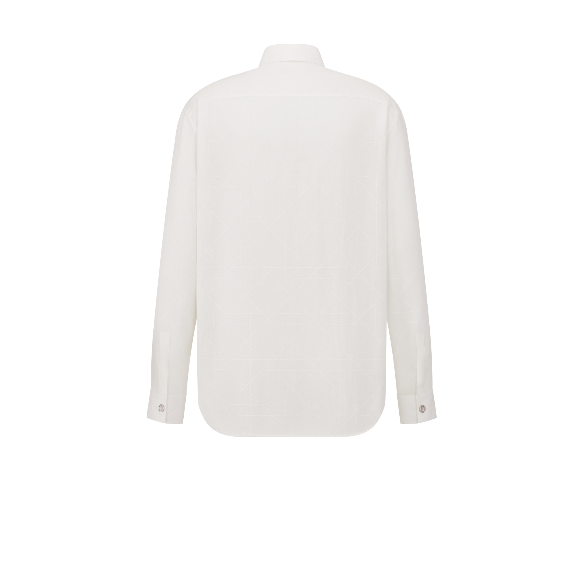 Chemise Cannage Dior Icons Toile de soie mélangée écrue E08