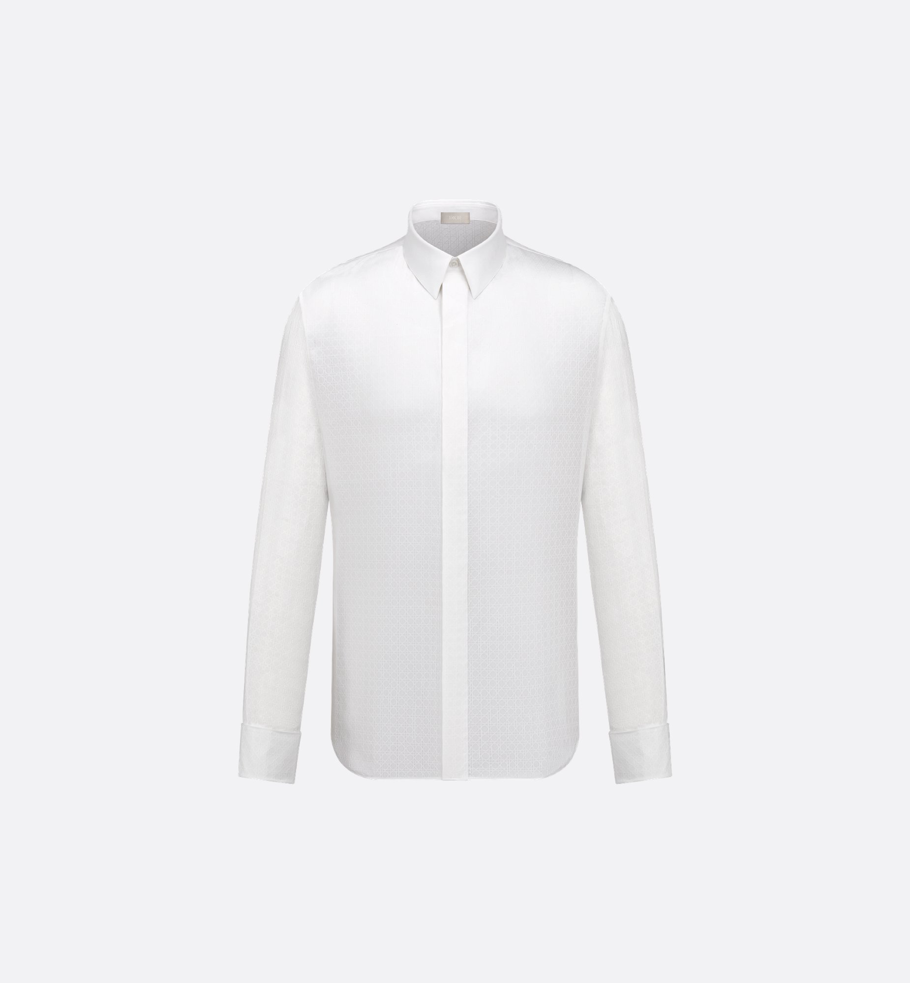 DIOR | フレンチカフス シャツ コットン & シルク ポプリン DIOR | フレンチカフス シャツ コットン & シルク ポプリン
