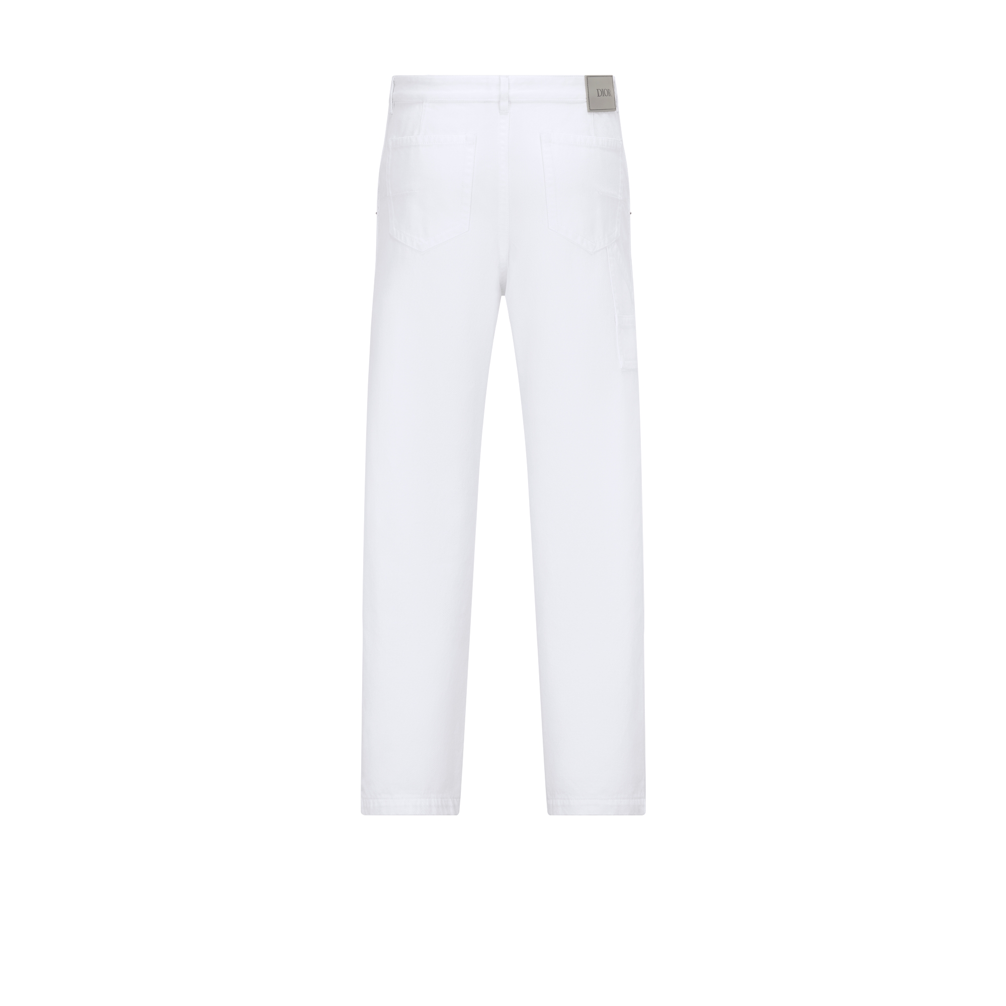 Carpenter Jeans White Cotton Twill E08