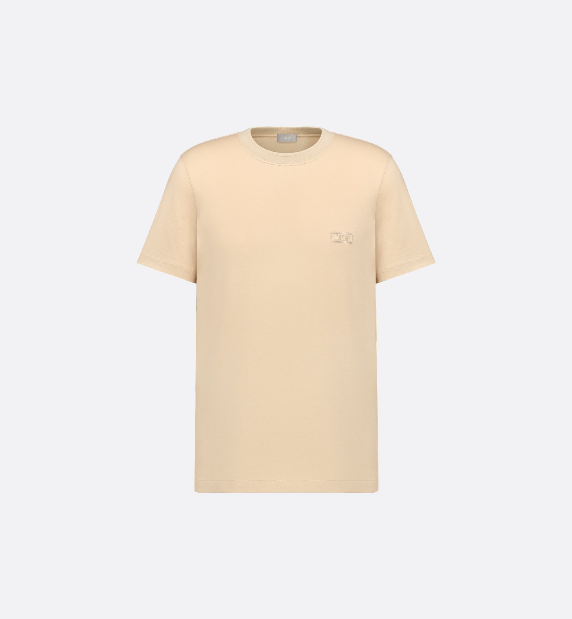 Dior Icons T-Shirt Blue Sea Island Cotton Jersey | DIOR Dior Icons T-Shirt Blue Sea Island Cotton Jersey | DIOR
