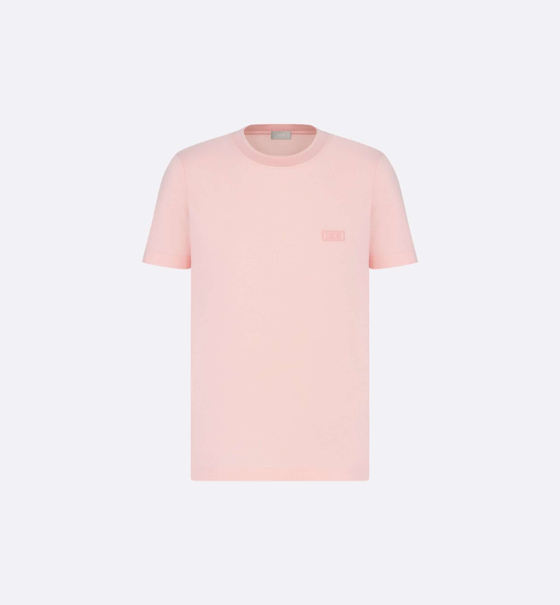 Dior Icons T-Shirt Gray Sea Island Cotton Jersey | DIOR Dior Icons T-Shirt Gray Sea Island Cotton Jersey | DIOR
