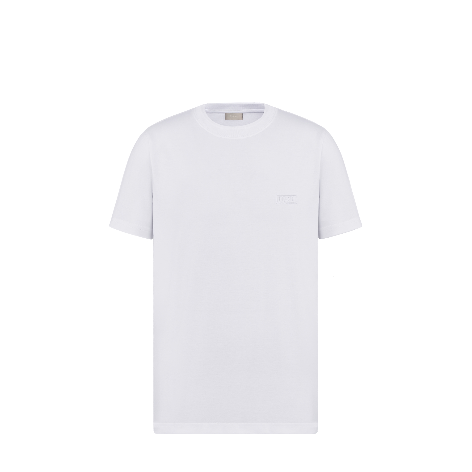  Jersey de coton Sea Island blanc