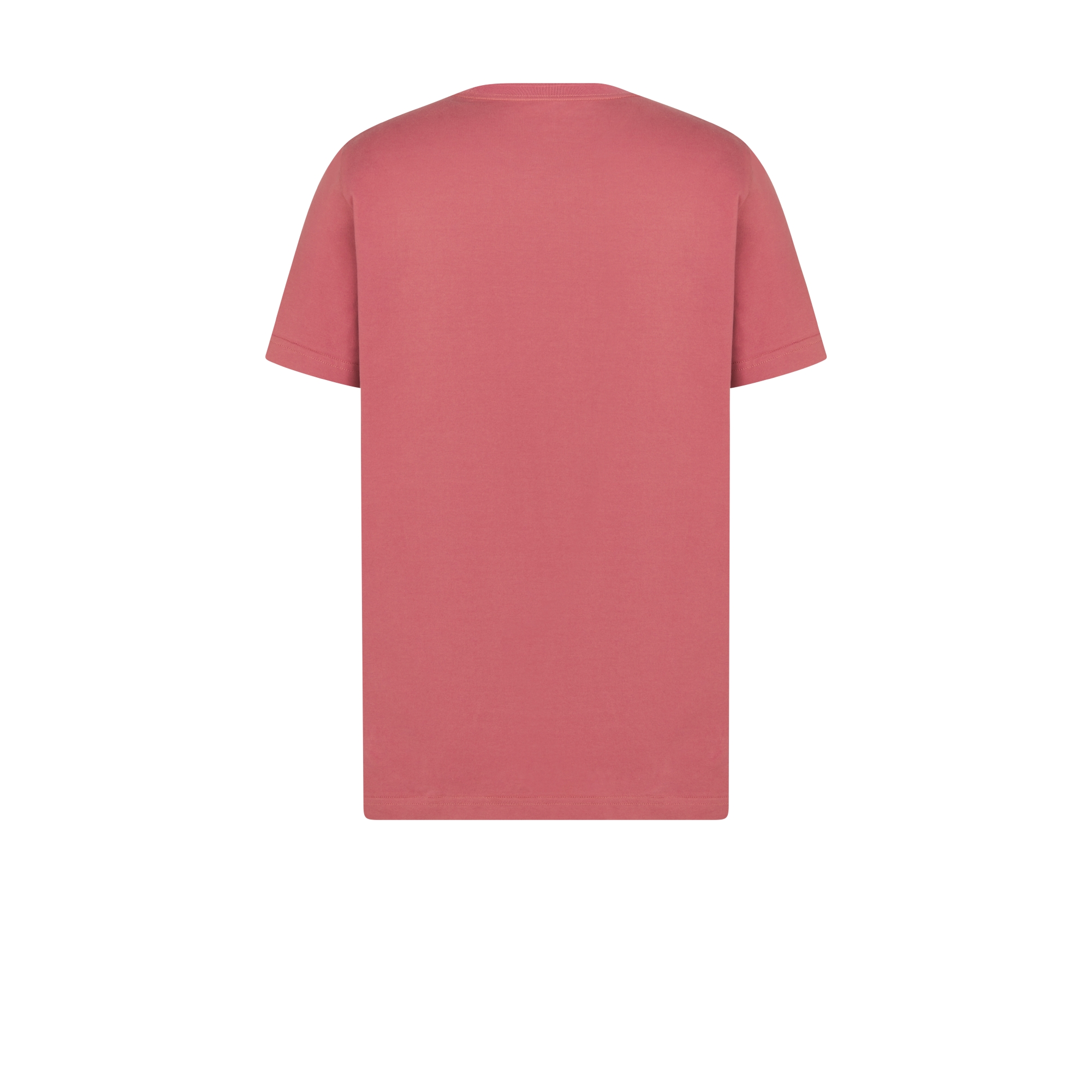 Dior Icons T-Shirt, Regular Fit Pink Sea Island Cotton Jersey E08
