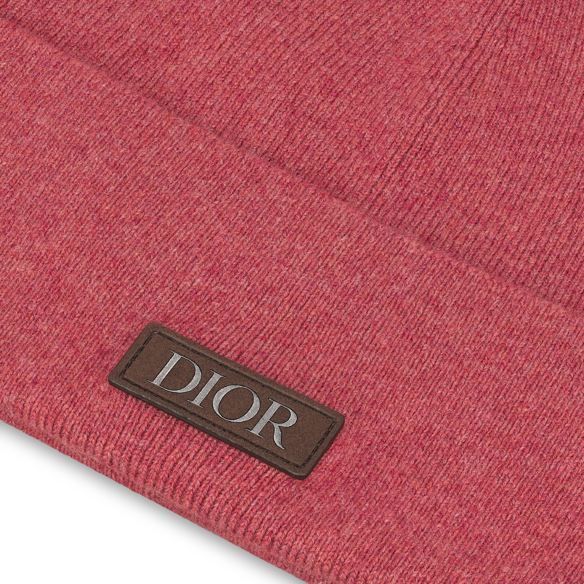 Dior Icons 軟帽 紅色羊絨混紡 E09