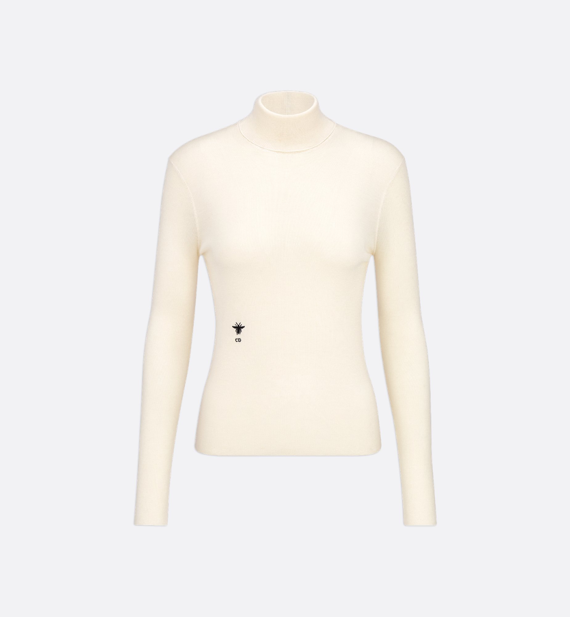 DIOR | タートルネックセーター カシミヤ & シルク リブニット DIOR | タートルネックセーター カシミヤ & シルク リブニット