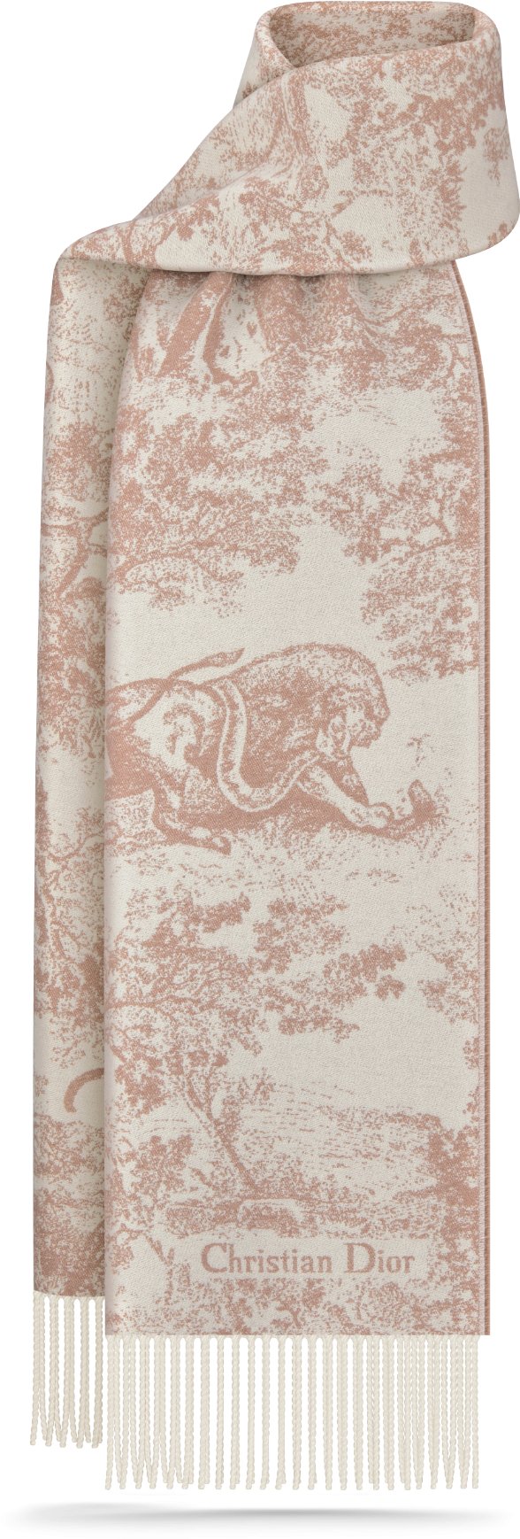 Toile de Jouy Sauvage Scarf aria_woman_viewcode_e01