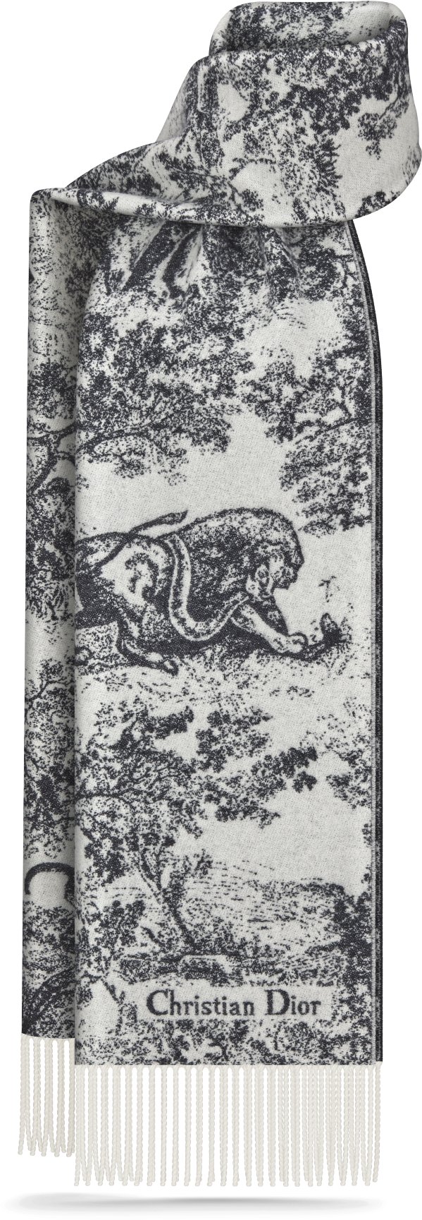 Toile de Jouy Sauvage Scarf aria_woman_viewcode_e01