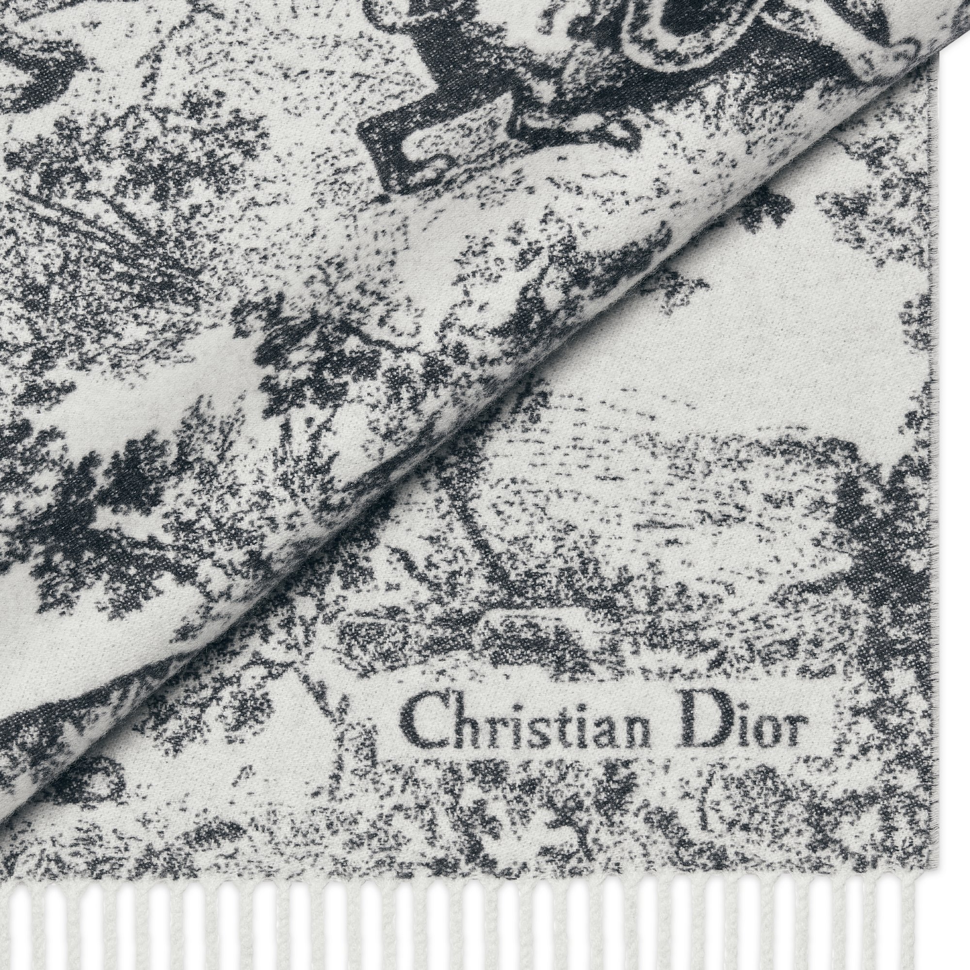 Toile de Jouy Sauvage Scarf Detailed view