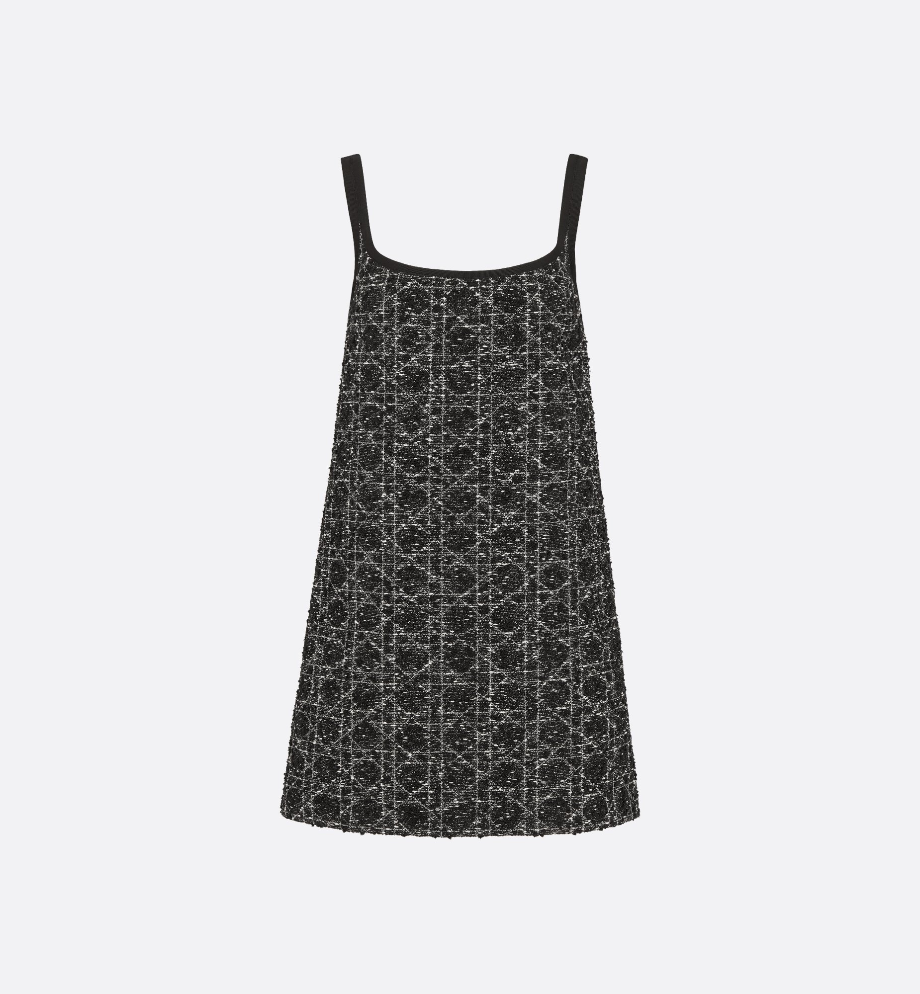 DIOR | ショート フレアドレス マクロカナージュ コットン DIOR | ショート フレアドレス マクロカナージュ コットン