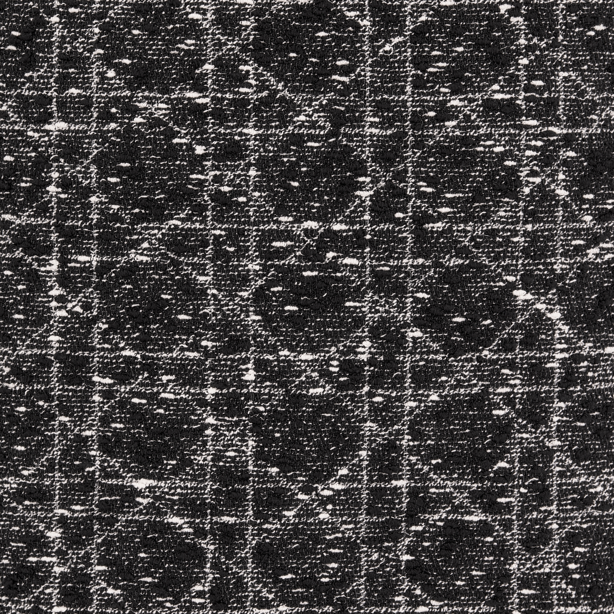 ショート フレアドレス マクロカナージュ コットンブレンド ツイード E09