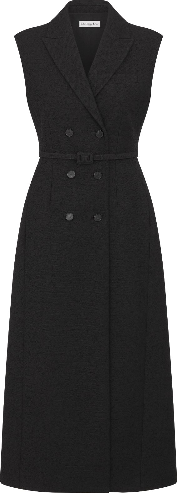 Mid-Length Blazer Dress Front view Front view