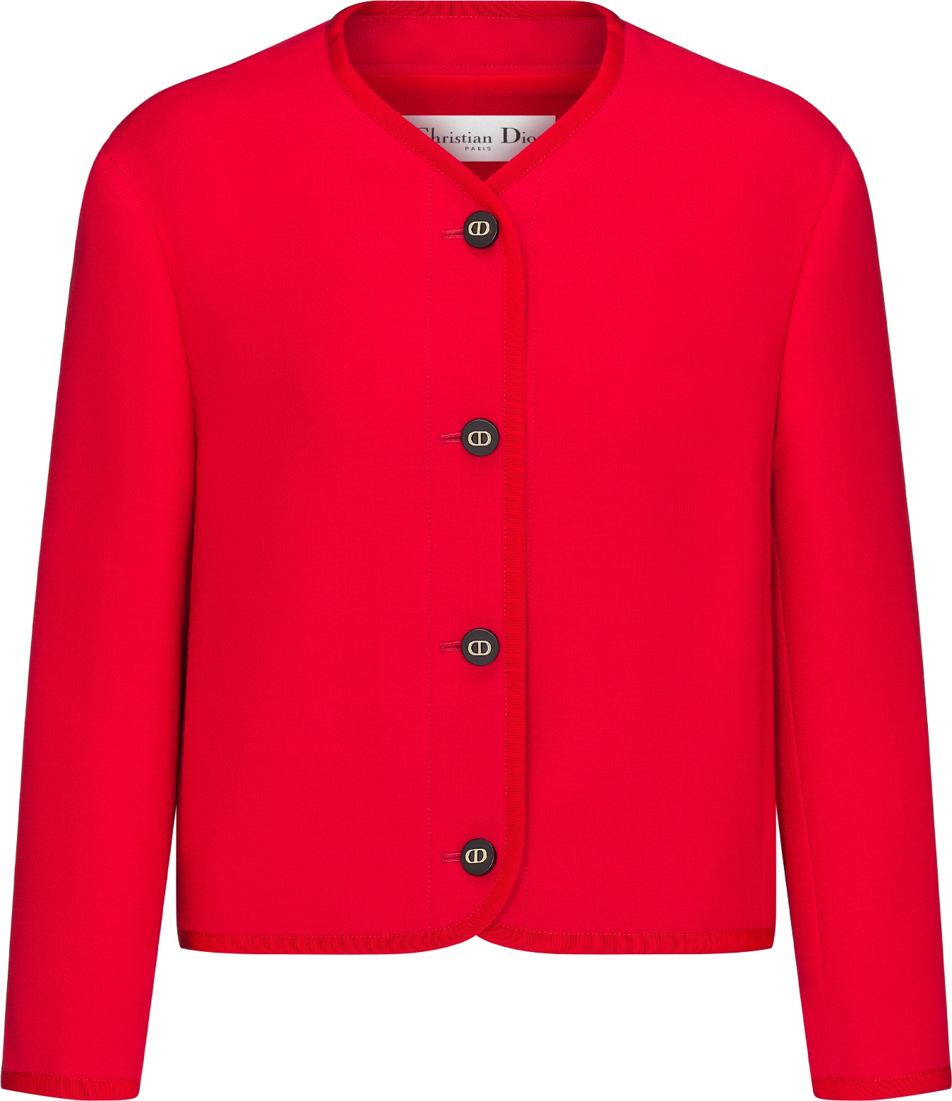 Dior red jacket fashion