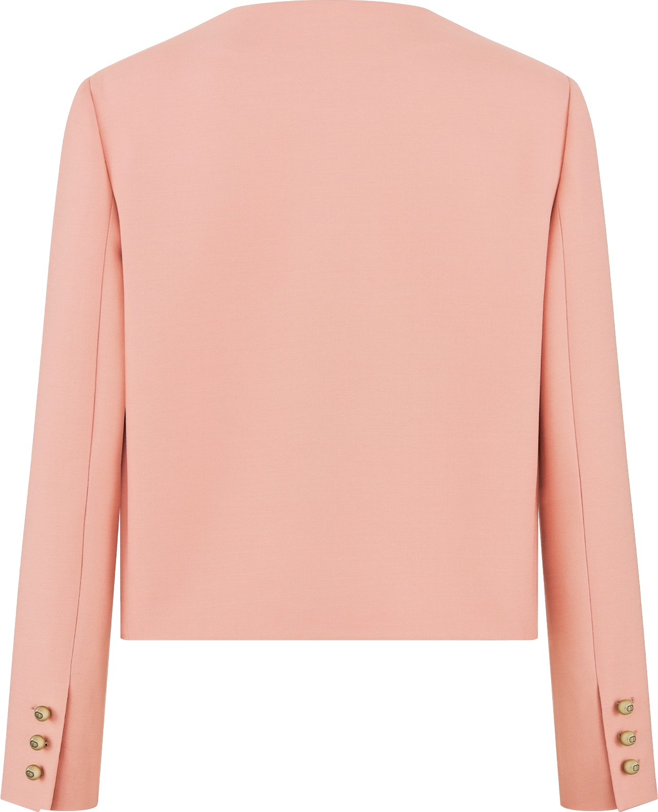 Kort jasje Roze wol en zijde DIOR