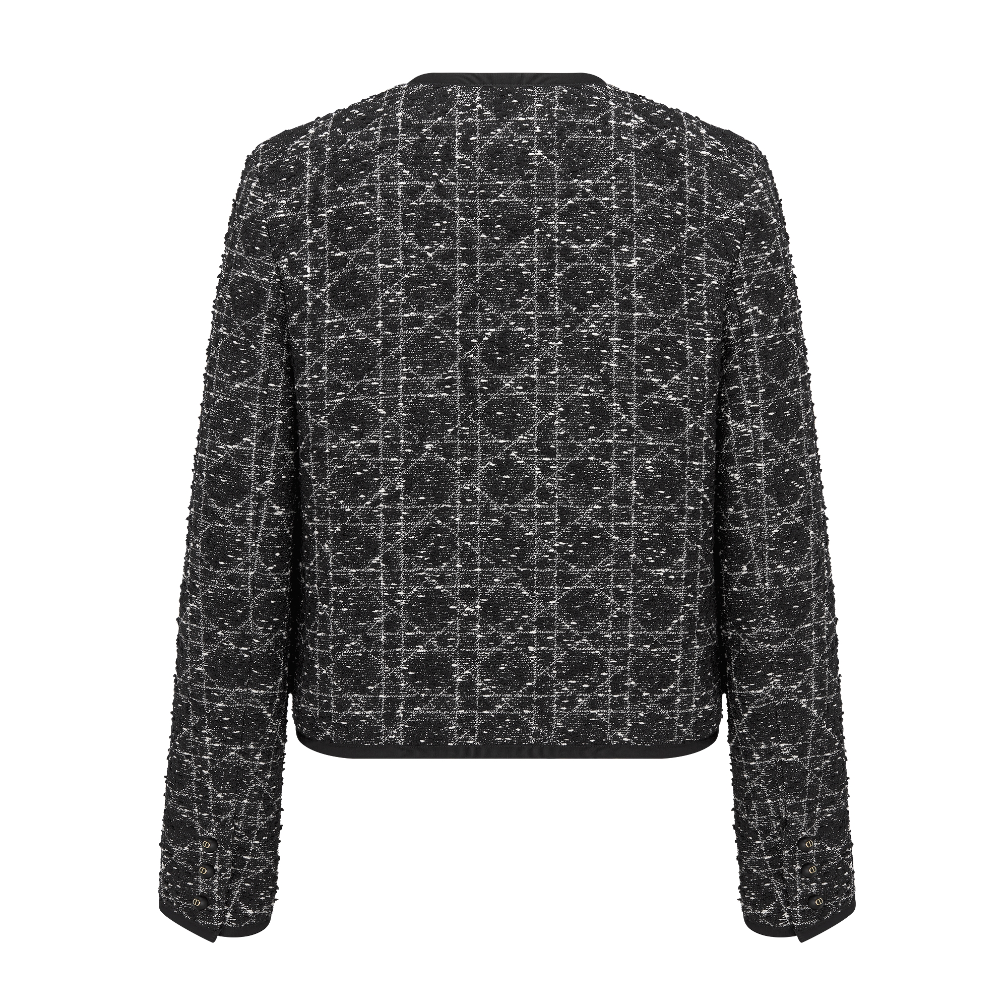 Macrocannage Cropped Jacket